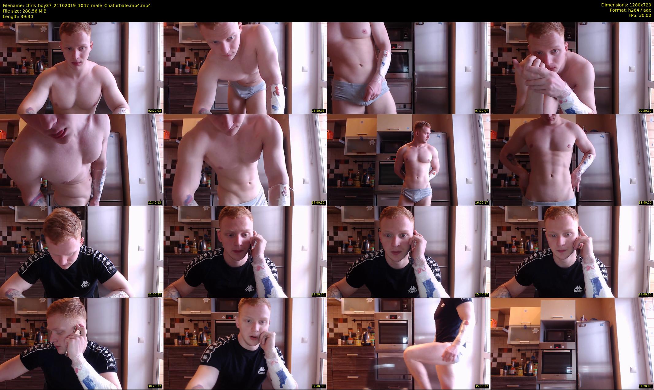 chris_boy37 — 40 minute Chaturbate male cam show recording, 720p, Oct 21, 2019