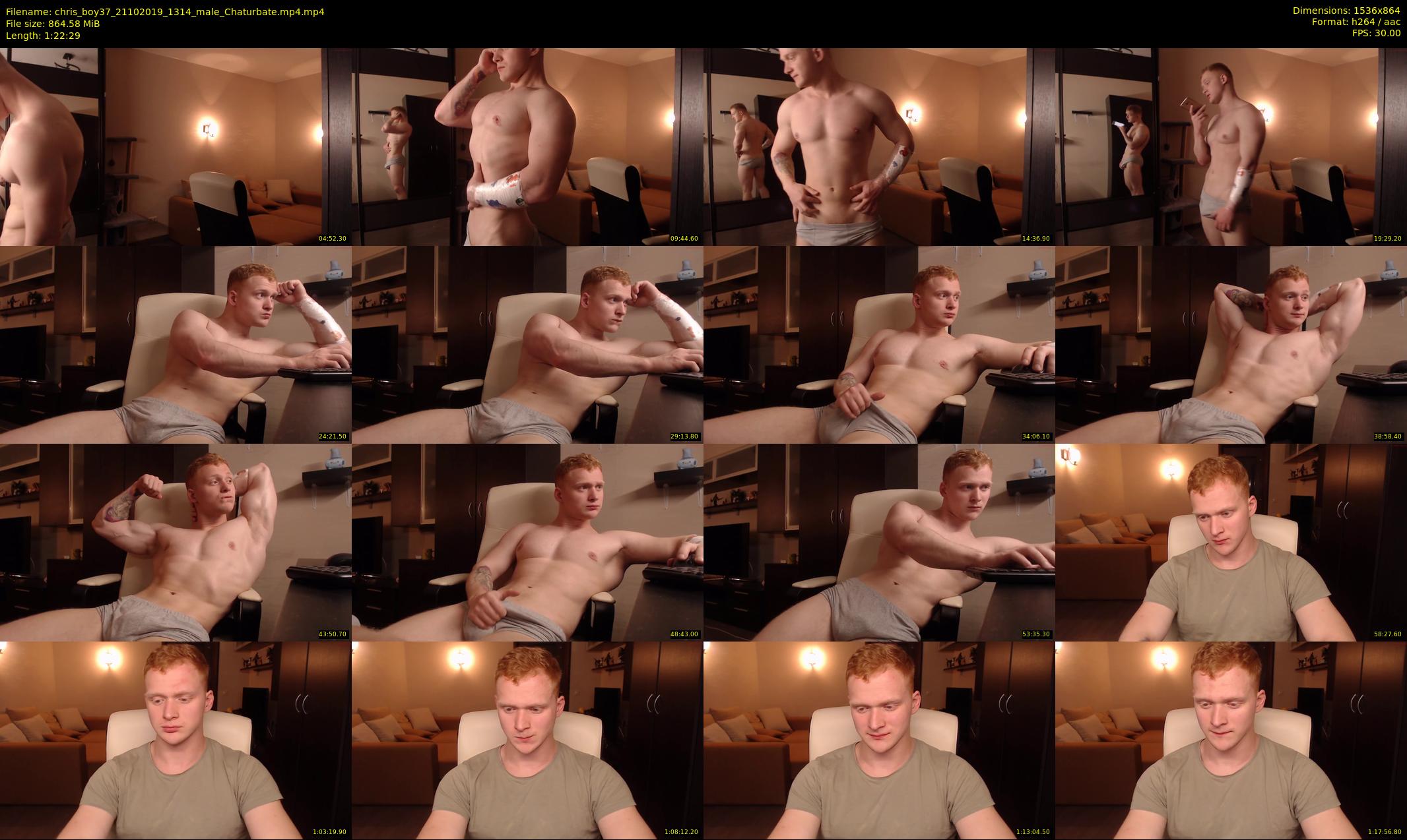chris_boy37 — 83 minute Chaturbate male cam show recording, 720p, Oct 21, 2019