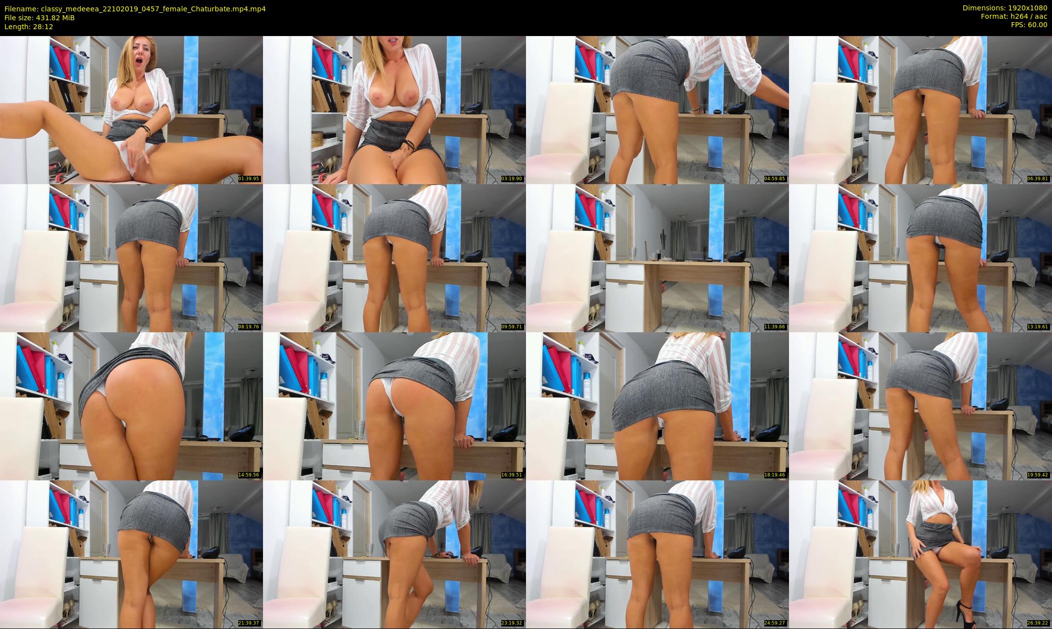 classy_medeeea — 29 minute Chaturbate female cam show recording, 1080p, Oct 22, 2019