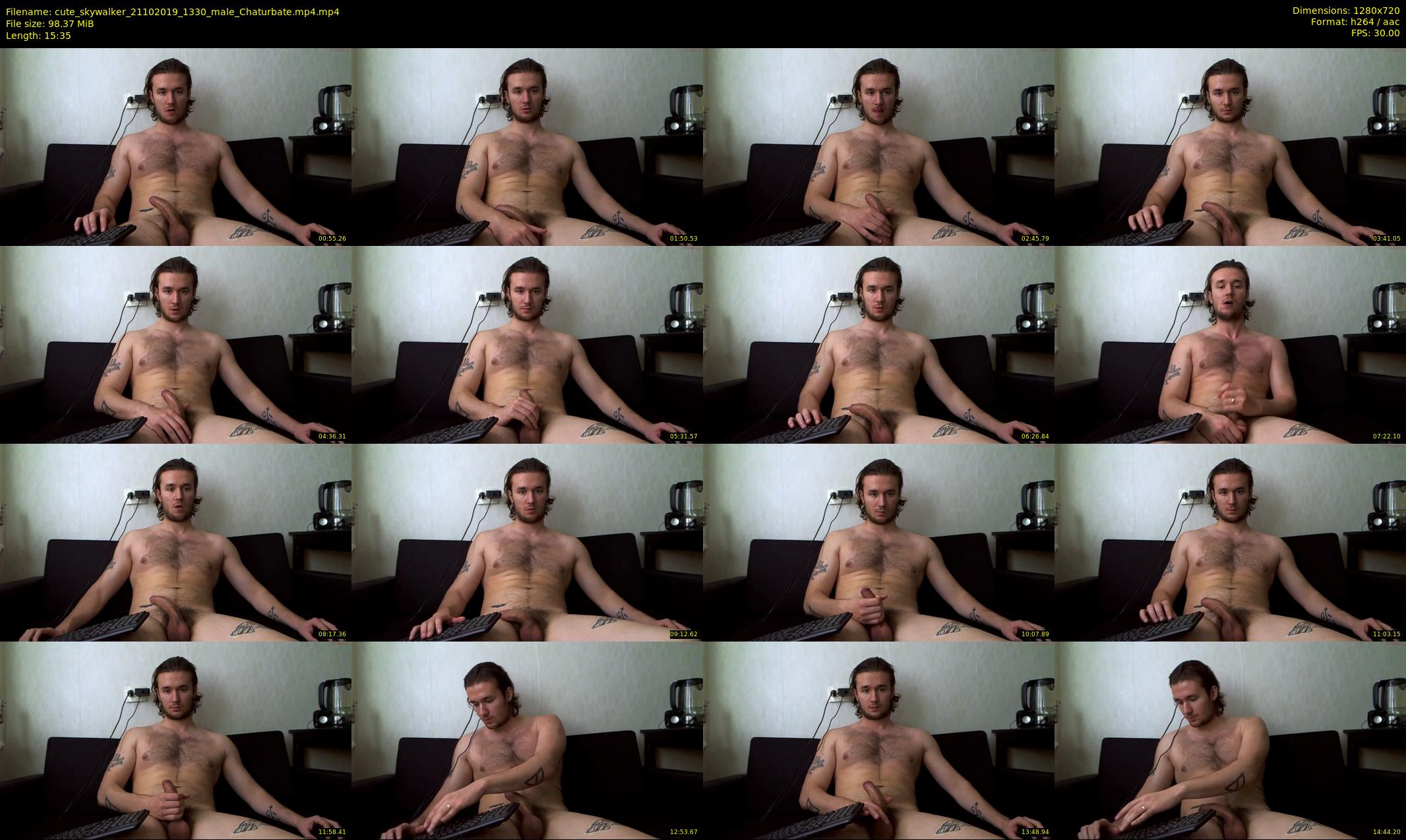 cute_skywalker — 16 minute Chaturbate male cam show recording, 720p, Oct 21, 2019