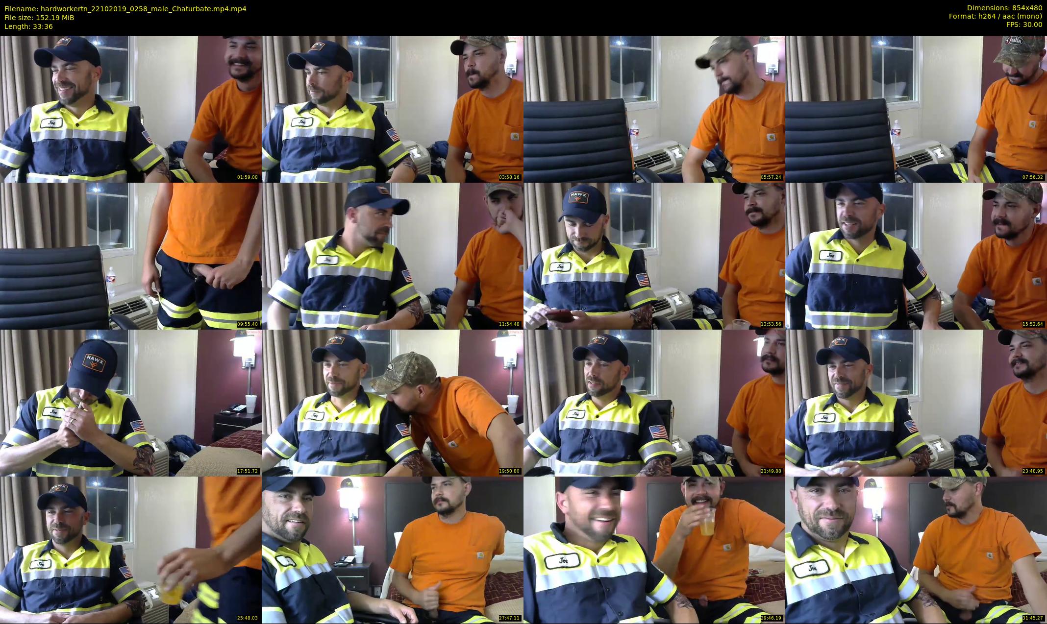 hardworkertn — 34 minute Chaturbate male cam show recording, 480p, Oct 22, 2019