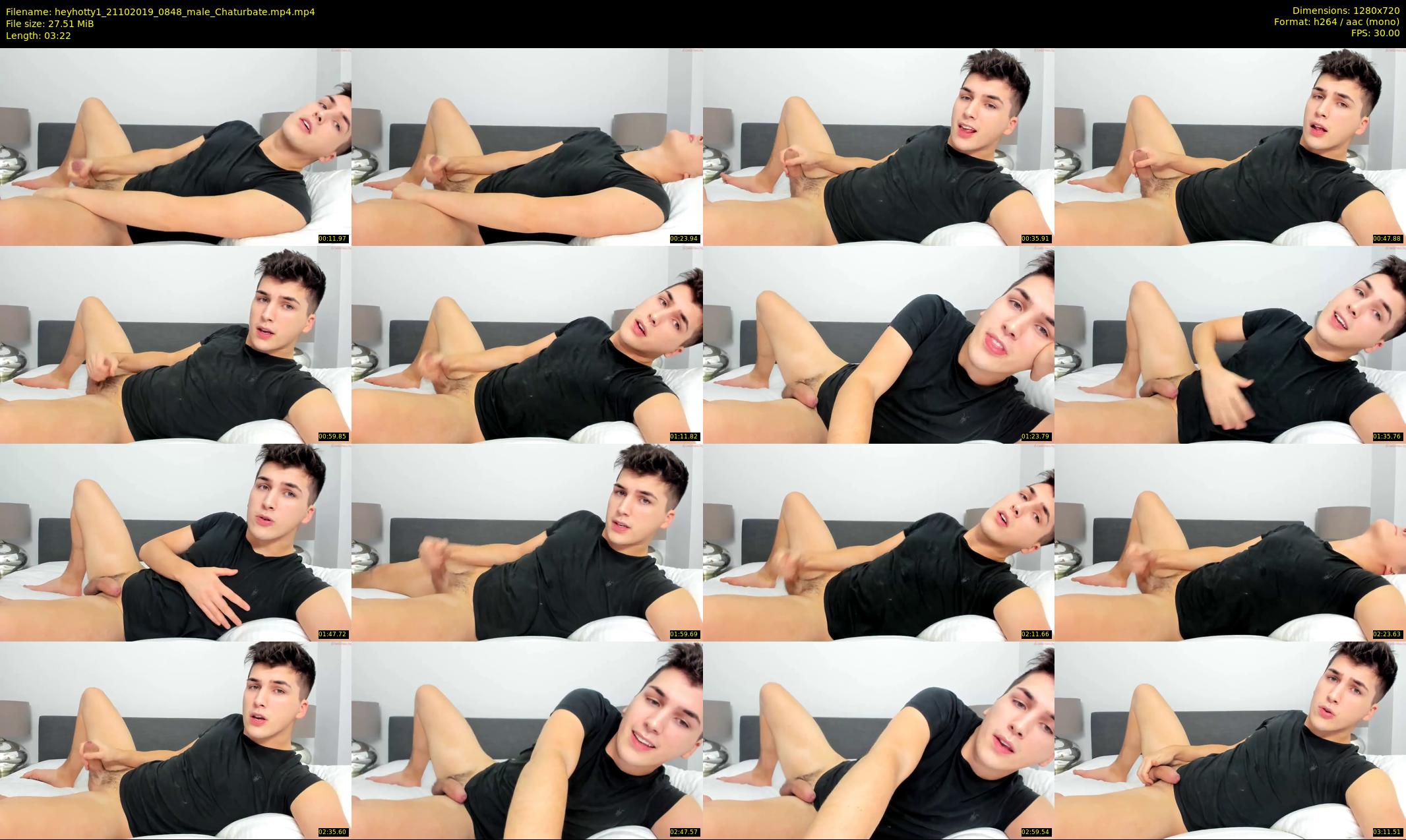 heyhotty1 — 4 minute Chaturbate male cam show recording, 720p, Oct 21, 2019