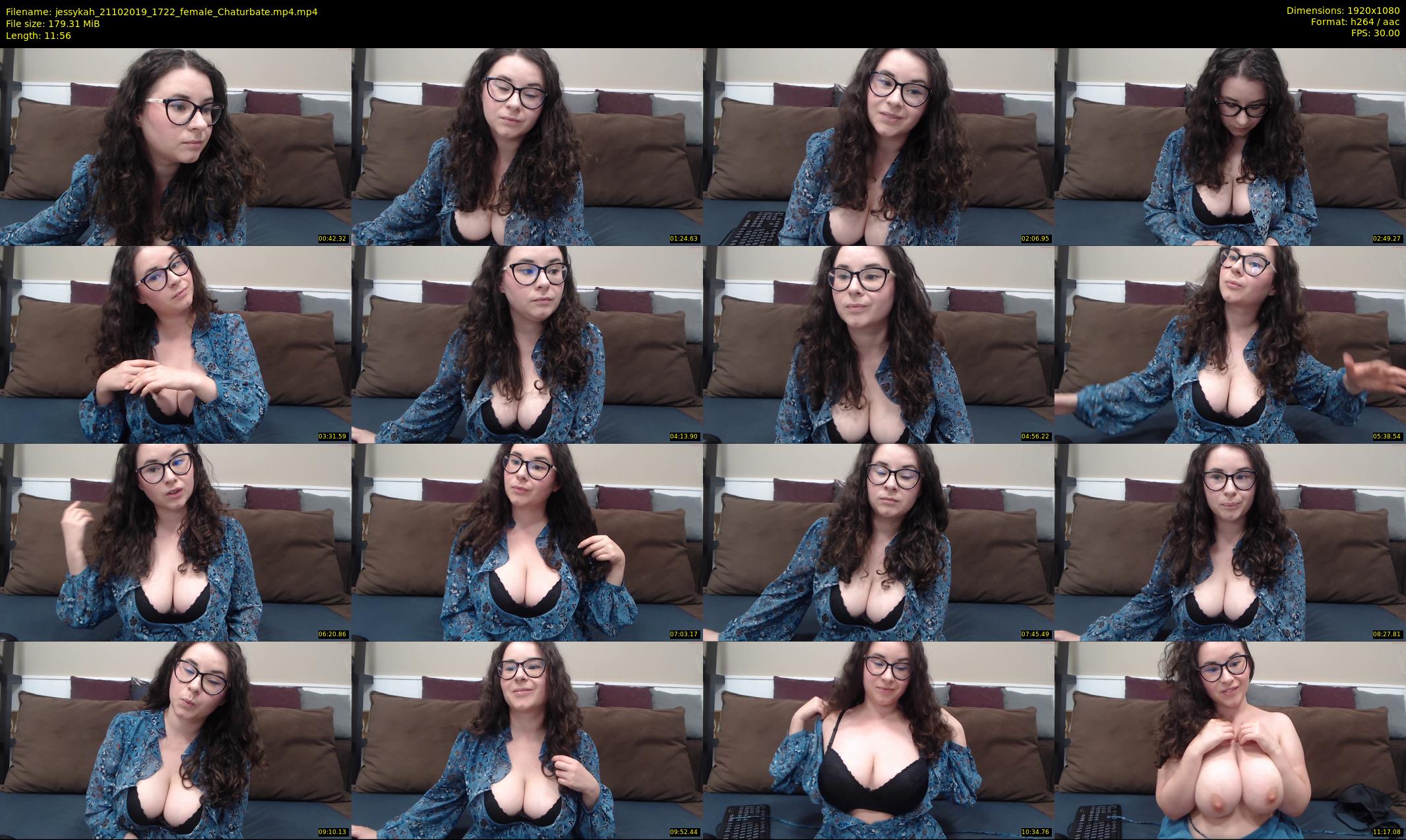 jessykah — 12 minute Chaturbate female cam show recording, 1080p, Oct 21, 2019