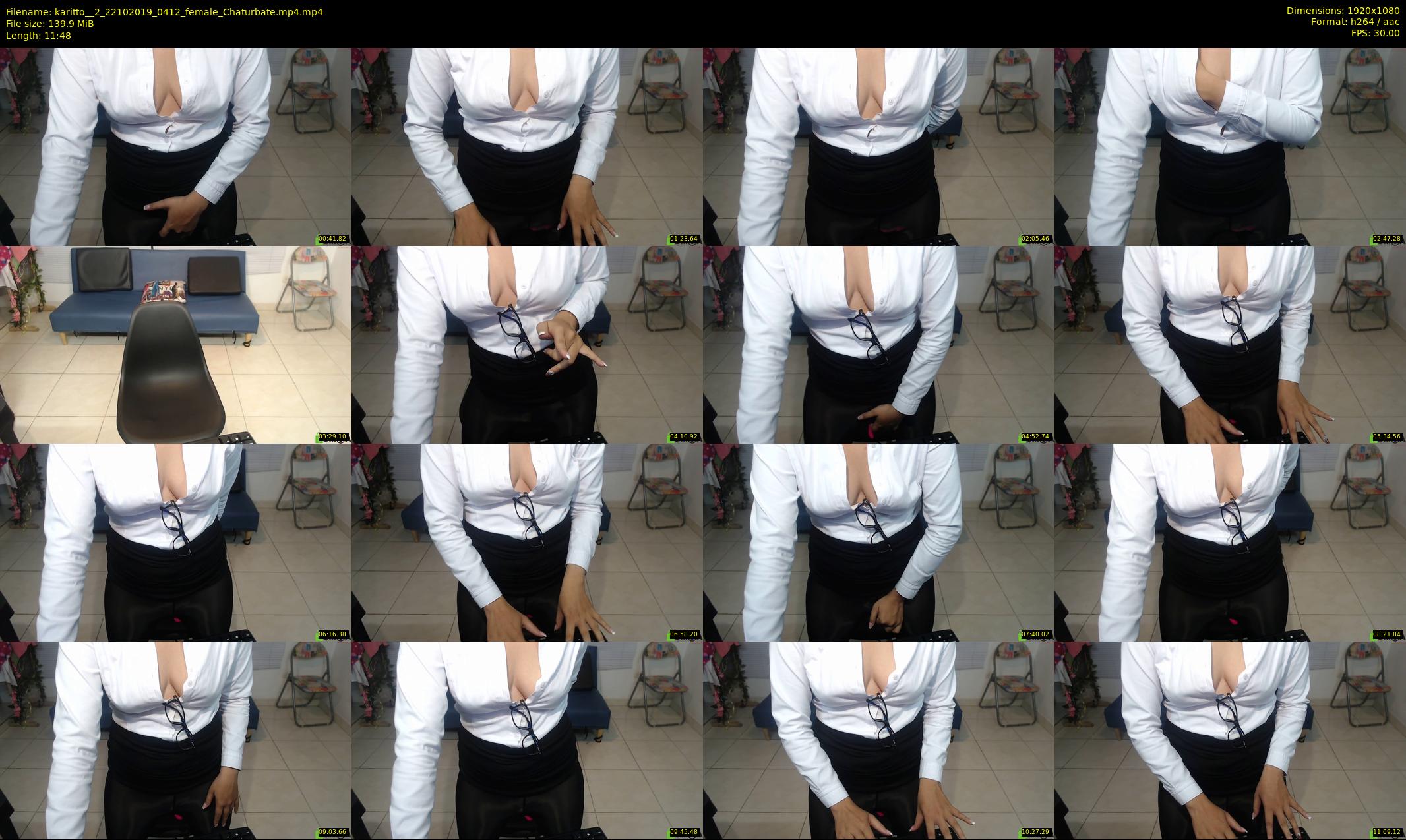 karitto__2 — 12 minute Chaturbate female cam show recording, 1080p, Oct 22, 2019