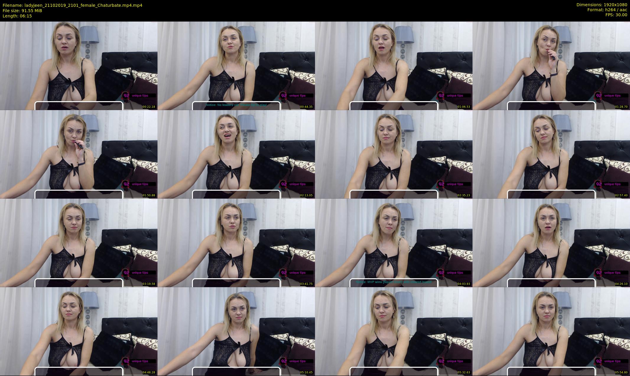 ladyjeen — 7 minute Chaturbate female cam show recording, 1080p, Oct 21, 2019