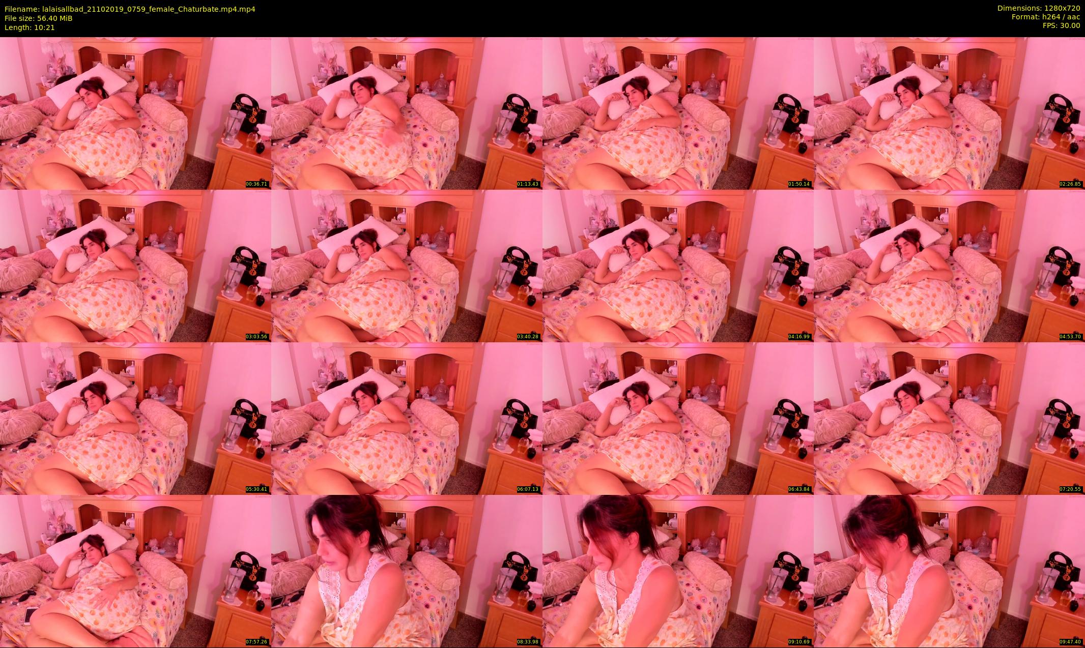 lalaisallbad — 11 minute Chaturbate female cam show recording, 720p, Oct 21, 2019
