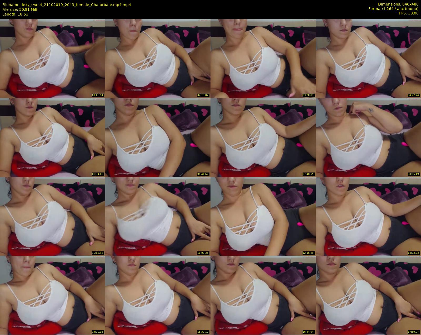 lexy_sweet — 19 minute Chaturbate female cam show recording, 480p, Oct 21, 2019