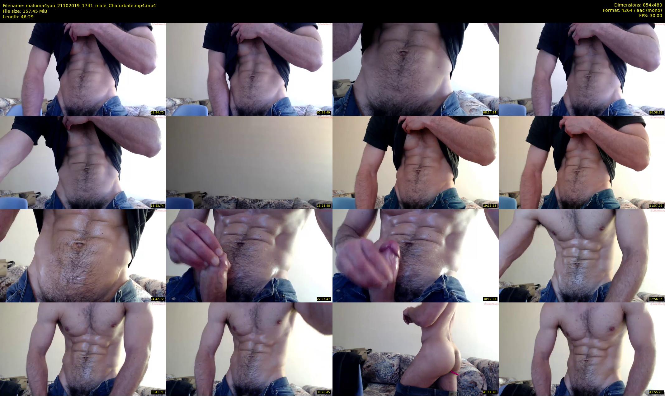 maluma4you — 47 minute Chaturbate male cam show recording, 480p, Oct 21, 2019