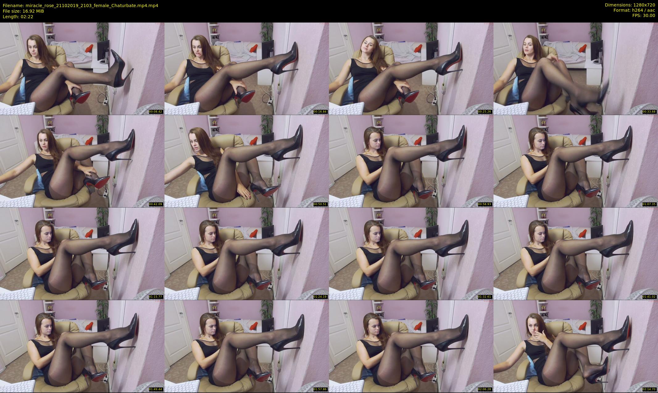 miracle_rose — 3 minute Chaturbate female cam show recording, 720p, Oct 21, 2019