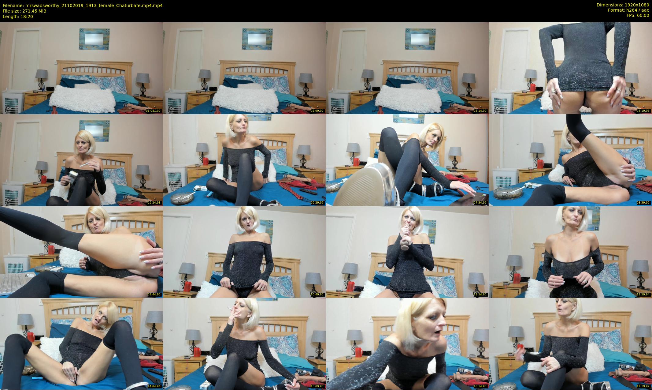 mrswadsworthy — 19 minute Chaturbate female cam show recording, 1080p, Oct 21, 2019
