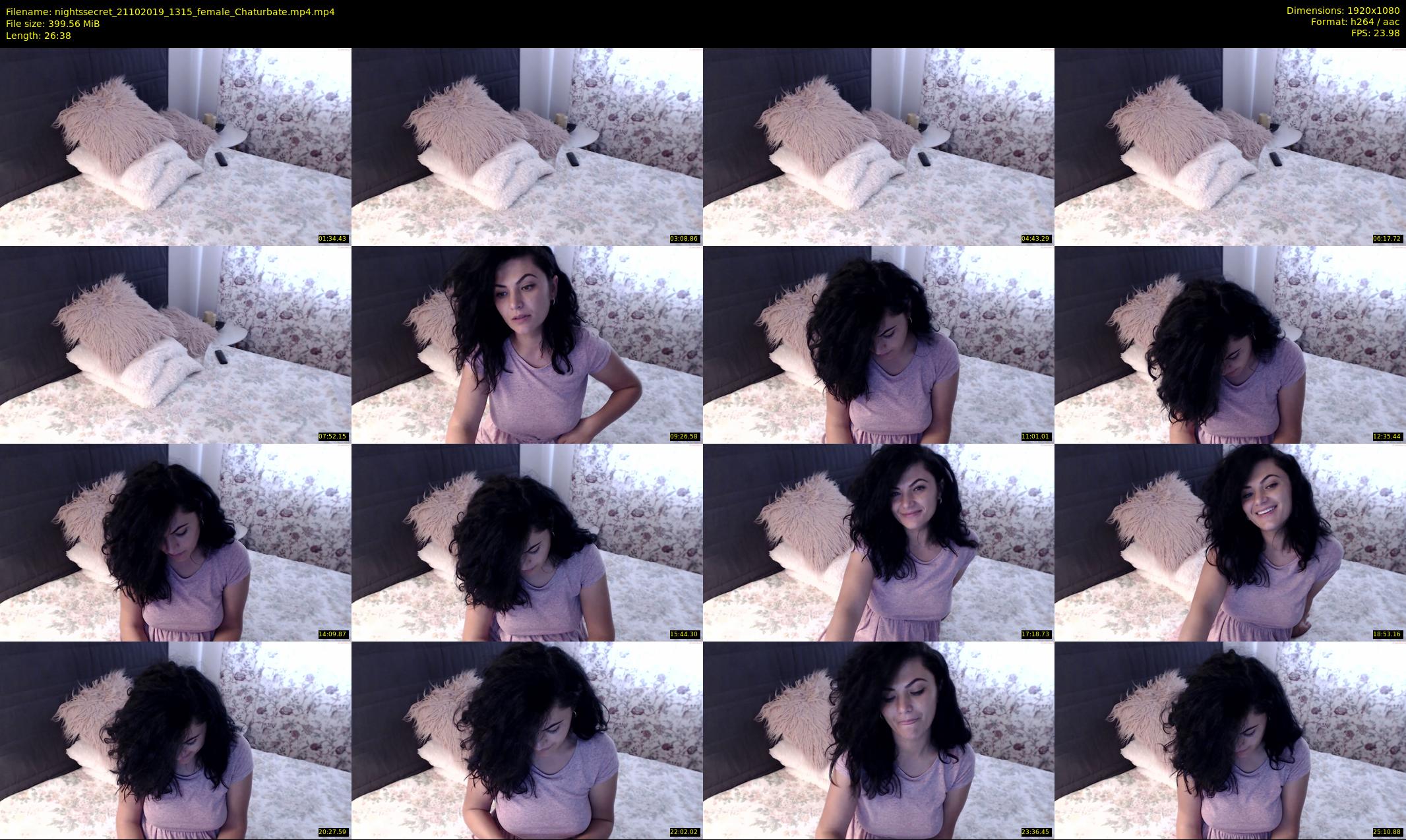 nightssecret — 27 minute Chaturbate female cam show recording, 1080p, Oct 21, 2019