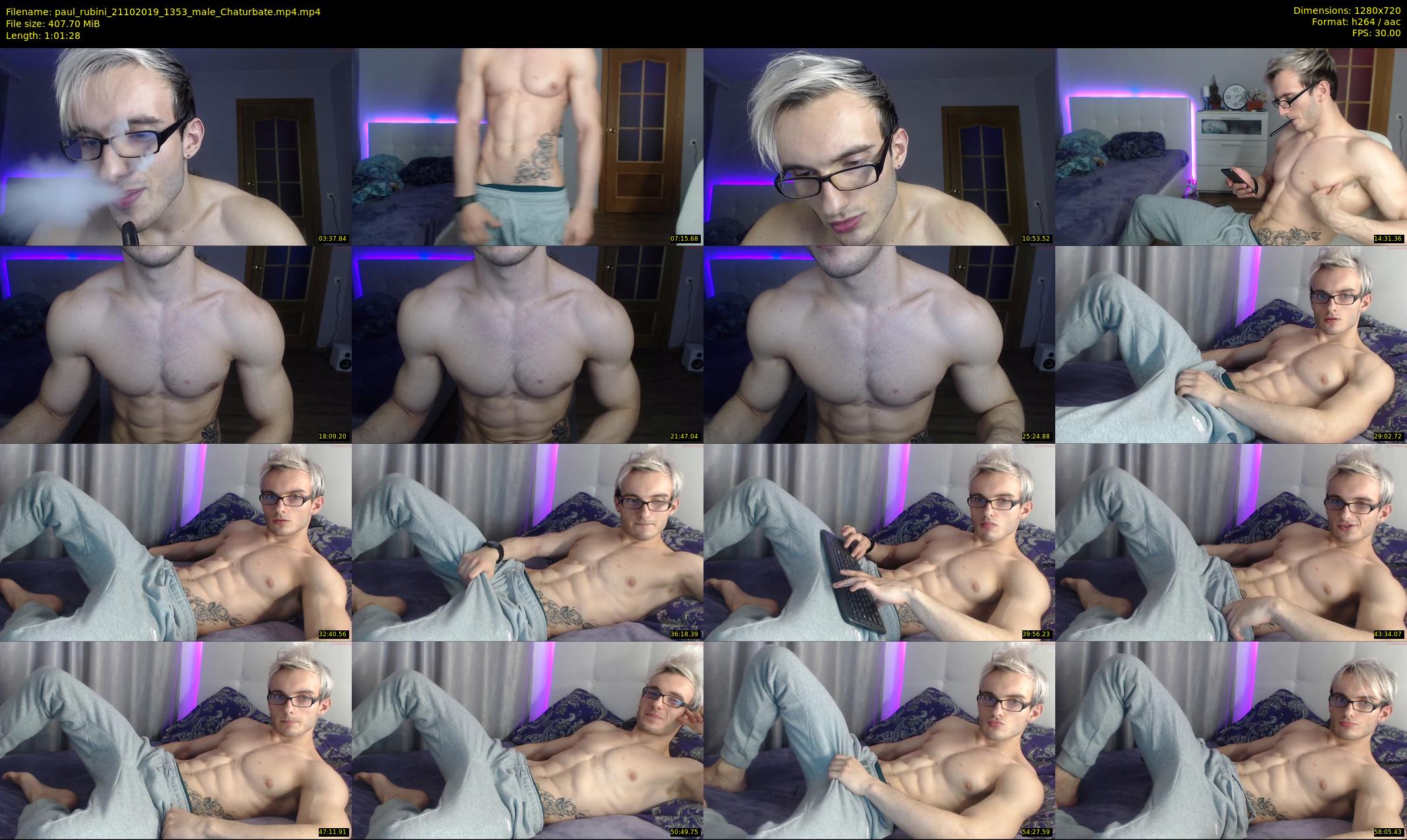 paul_rubini — 62 minute Chaturbate male cam show recording, 720p, Oct 21, 2019