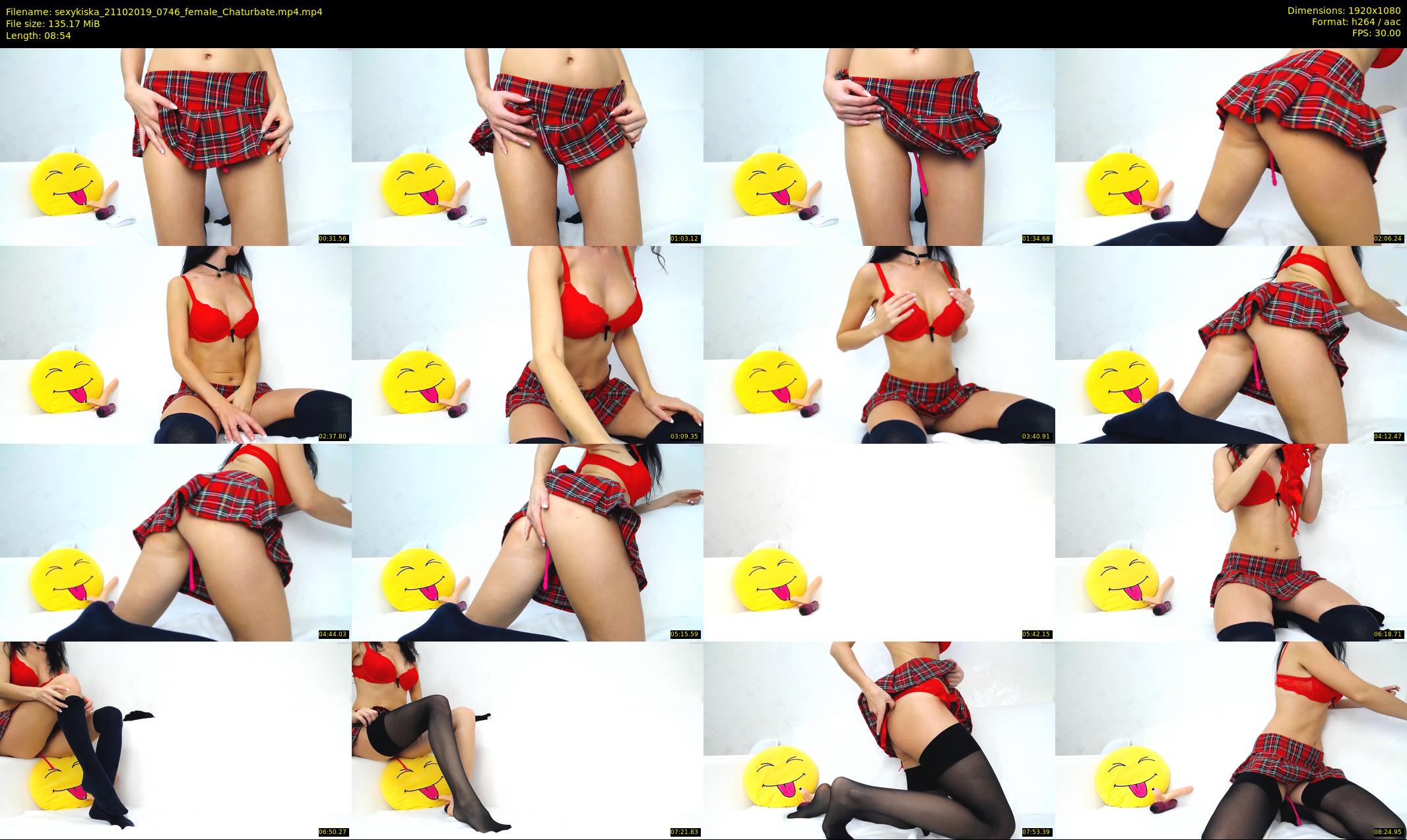 sexykiska — 9 minute Chaturbate female cam show recording, 1080p, Oct 21, 2019