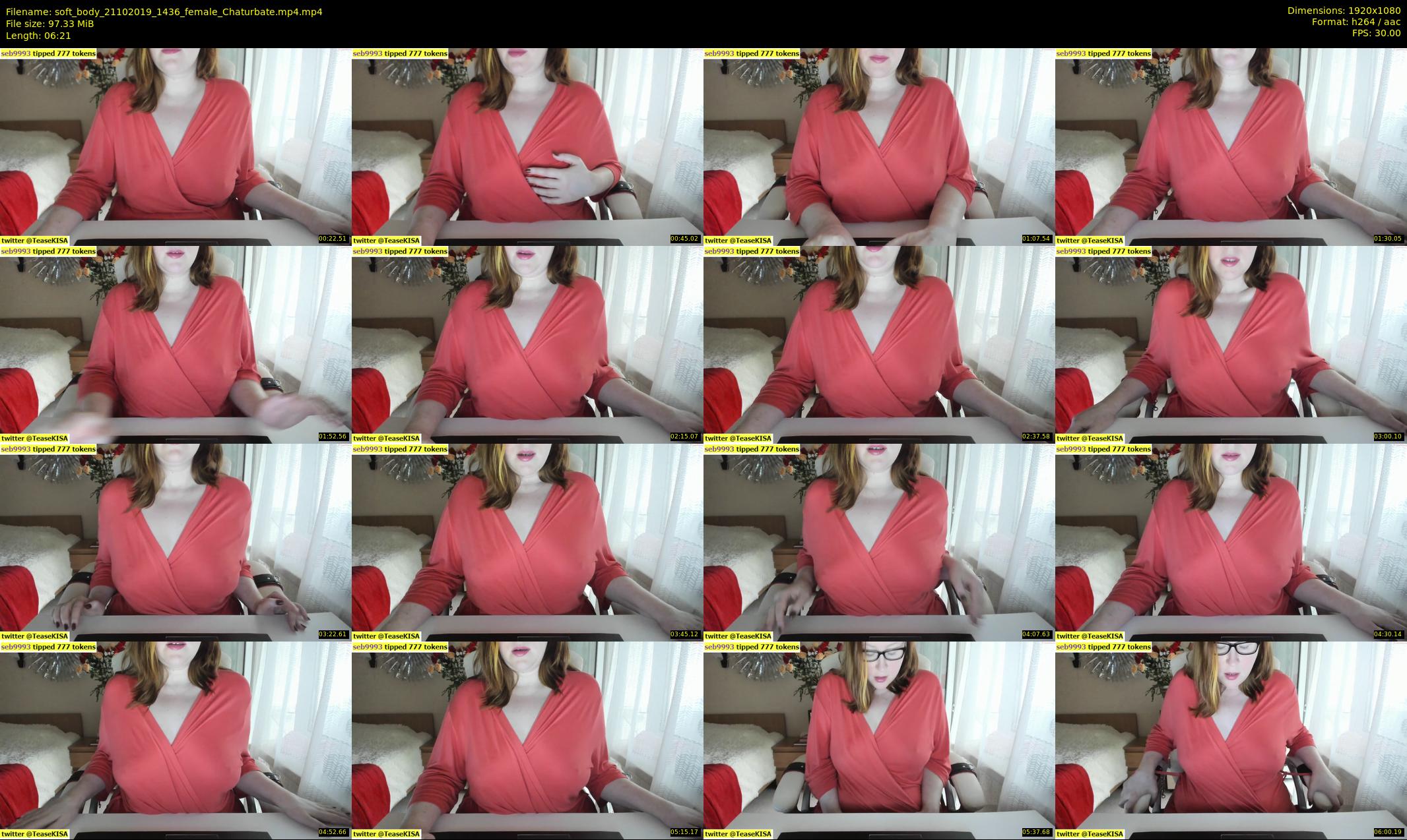 soft_body — 7 minute Chaturbate female cam show recording, 1080p, Oct 21, 2019