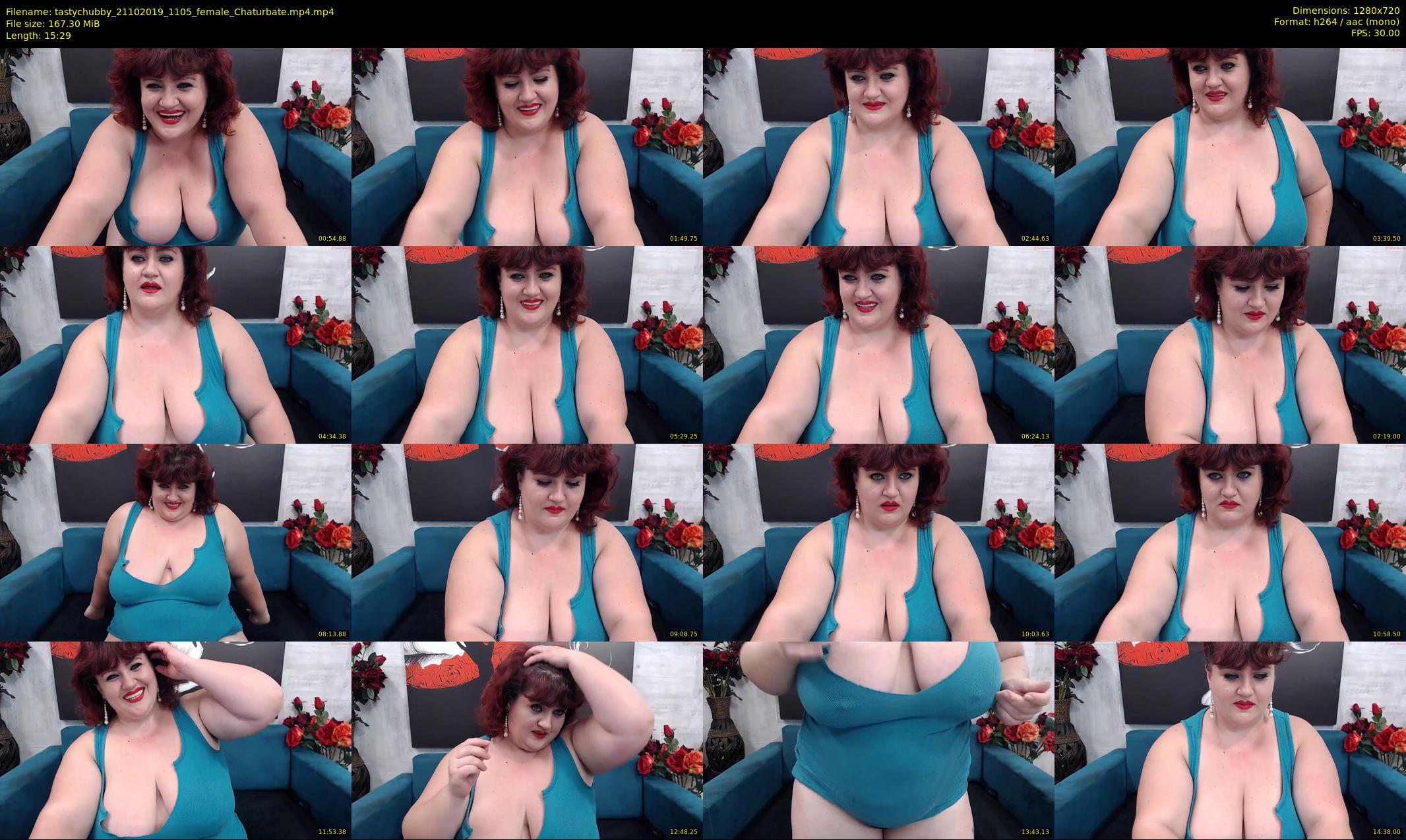 tastychubby — 16 minute Chaturbate female cam show recording, 720p, Oct 21, 2019