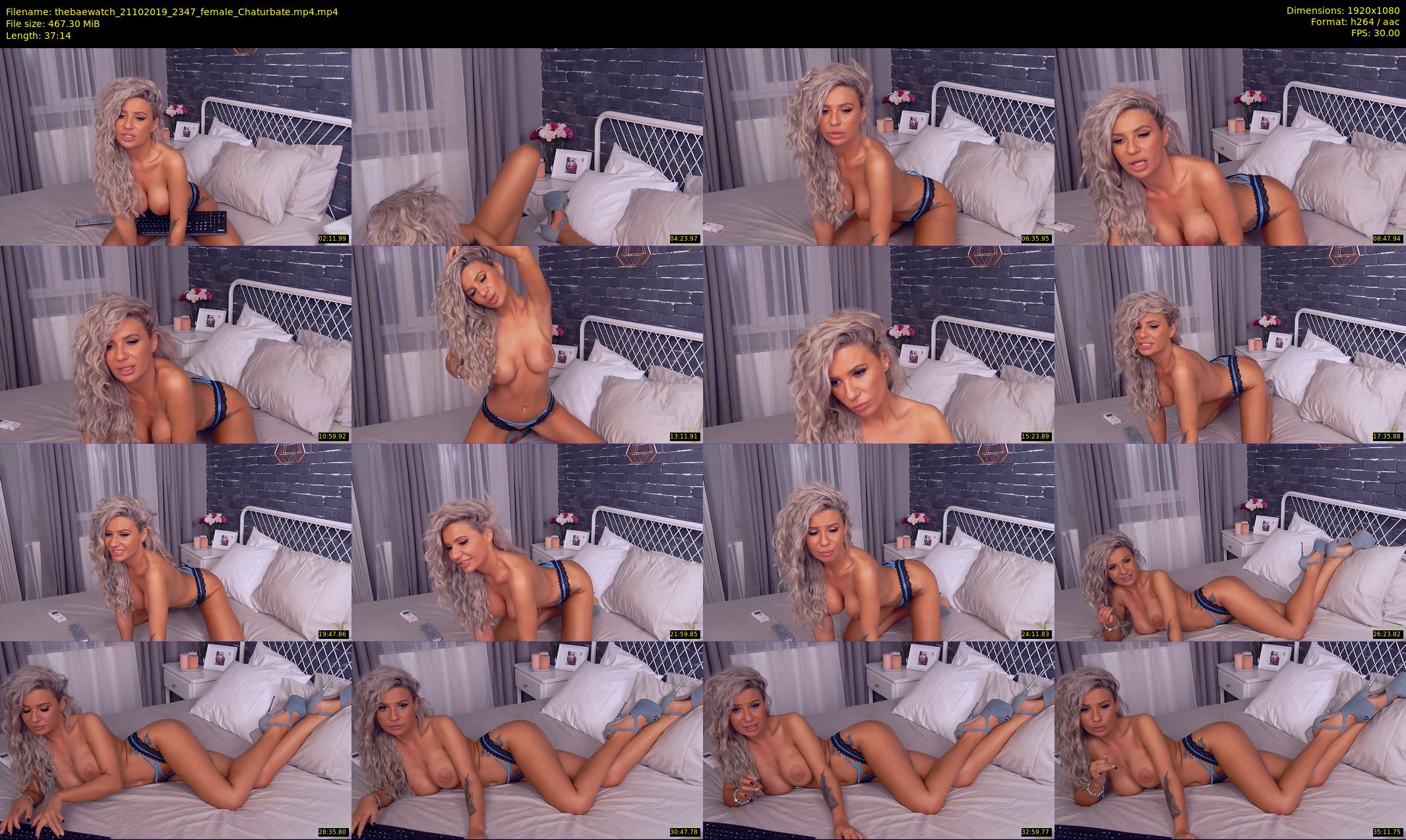 thebaewatch — 38 minute Chaturbate female cam show recording, 1080p, Oct 21, 2019