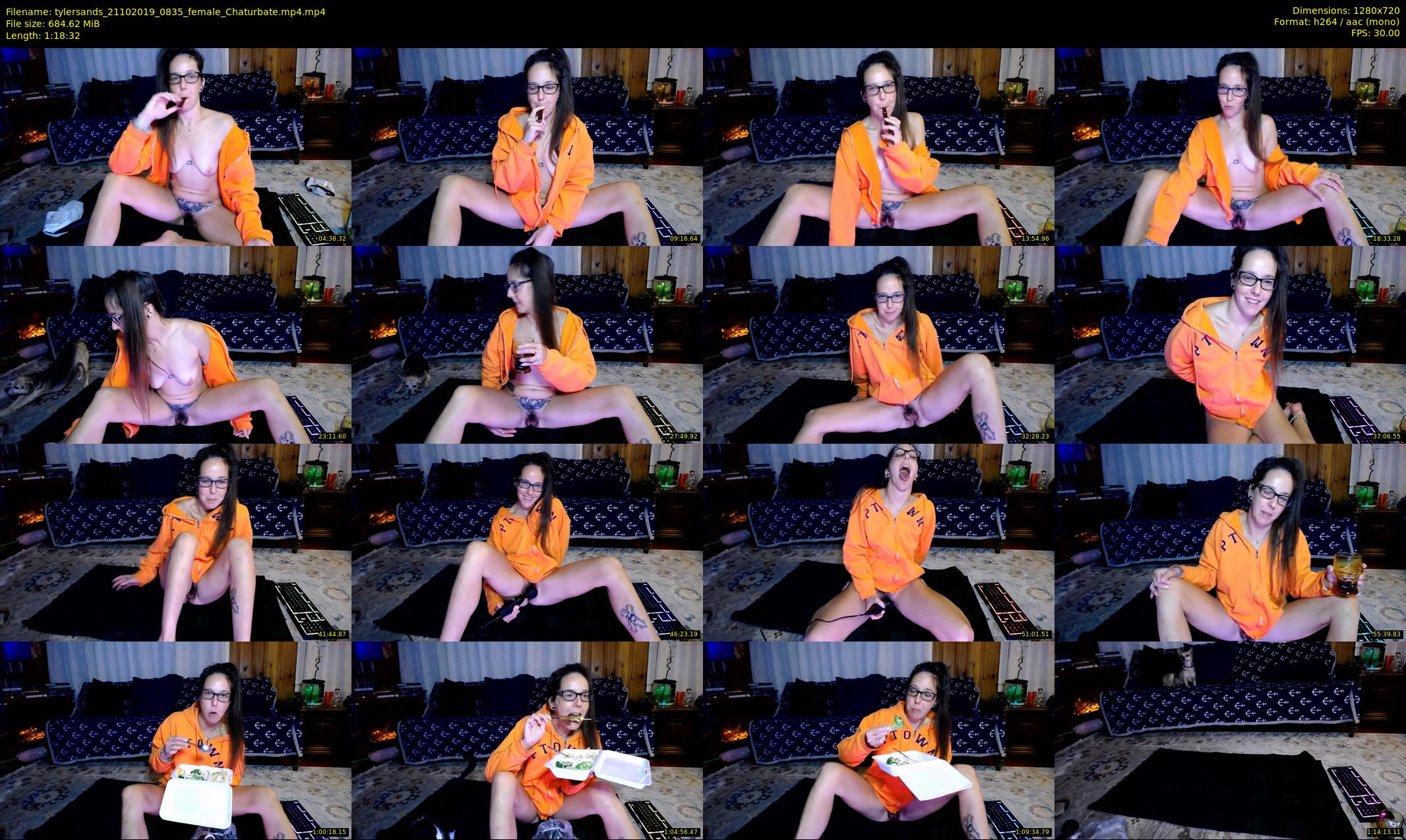 tylersands — 79 minute Chaturbate female cam show recording, 720p, Oct 21, 2019