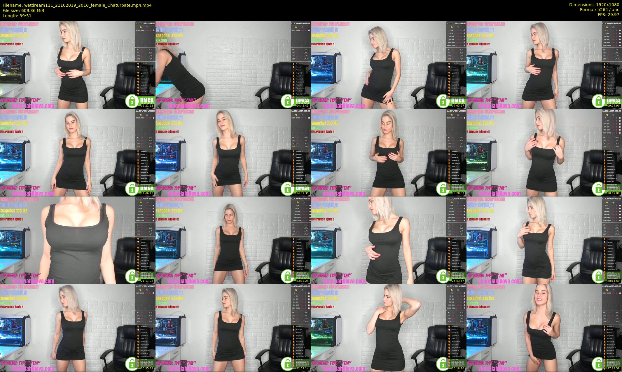 wetdream111 — 40 minute Chaturbate couple cam show recording, 1080p, Oct 21, 2019