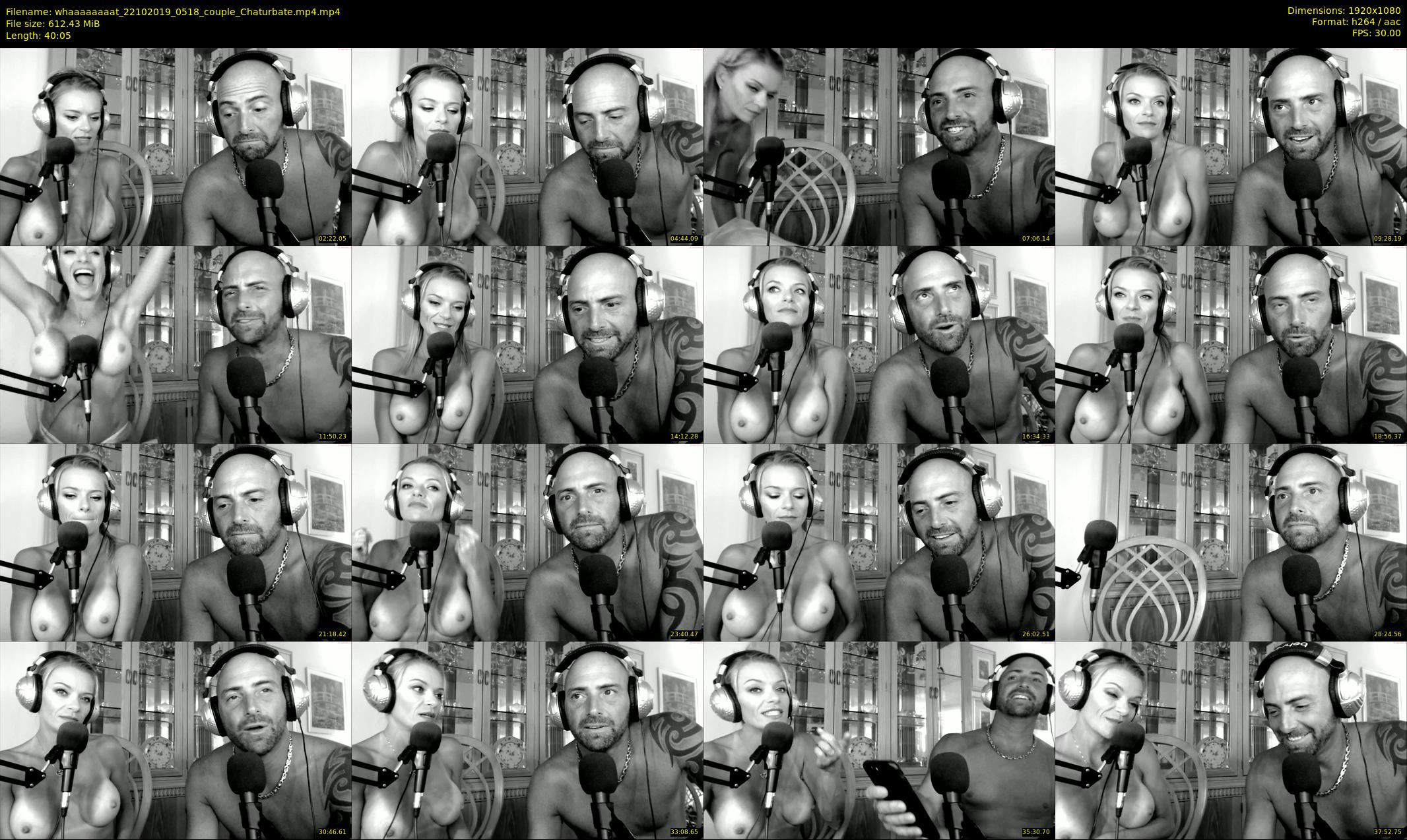 whaaaaaaaat — 41 minute Chaturbate couple cam show recording, 1080p, Oct 22, 2019