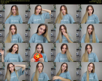 Linda_0nline — 24 minute MyFreeCams cam show recording, 480p, Oct 22, 2019
