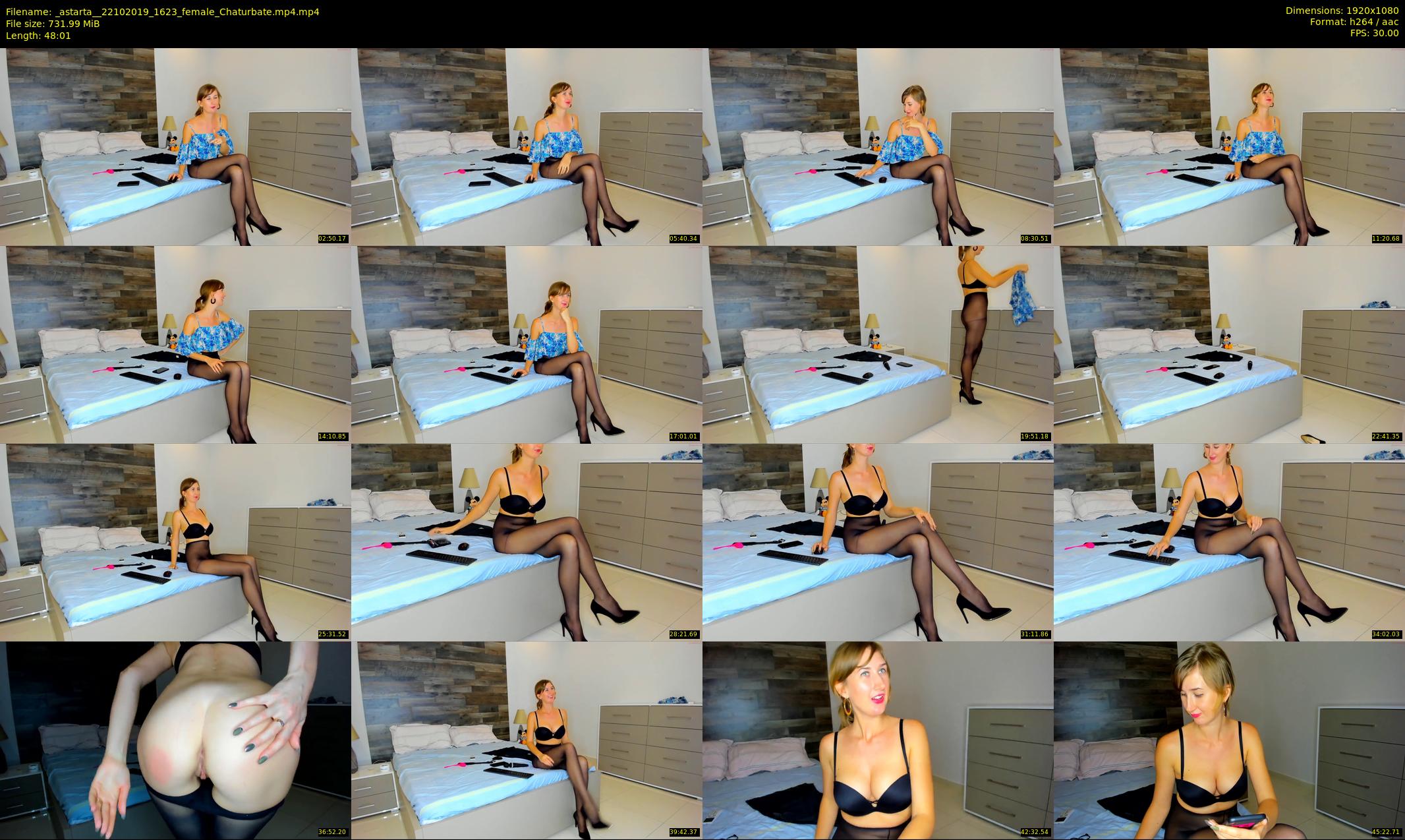 _astarta_ — 49 minute Chaturbate female cam show recording, 1080p, Oct 22, 2019