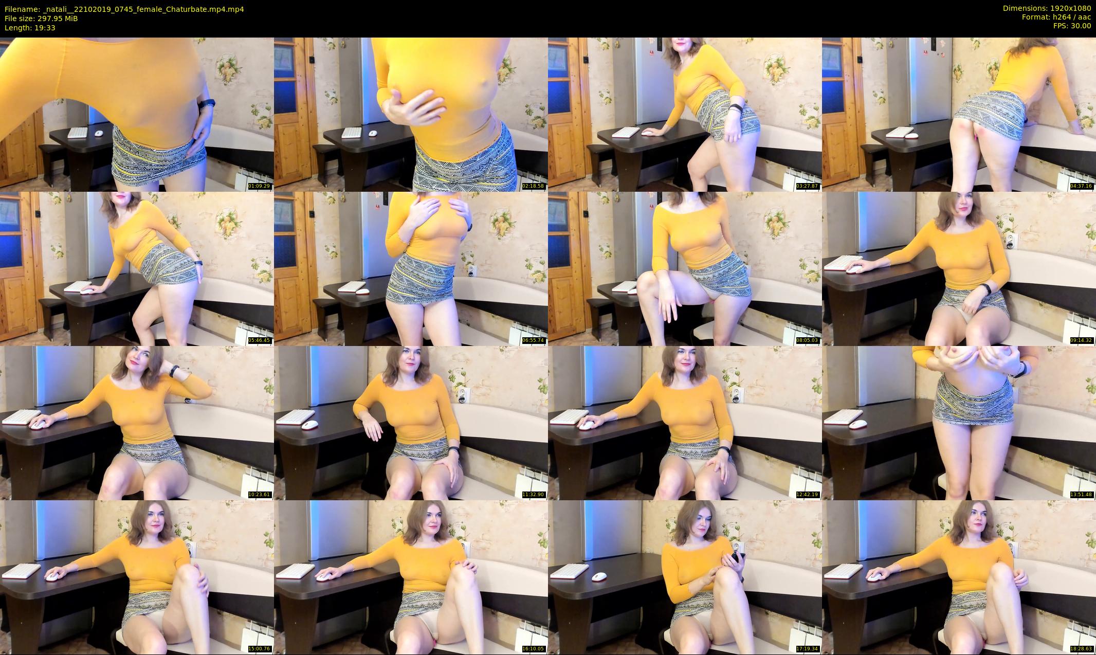 _natali_ — 20 minute Chaturbate female cam show recording, 1080p, Oct 22, 2019