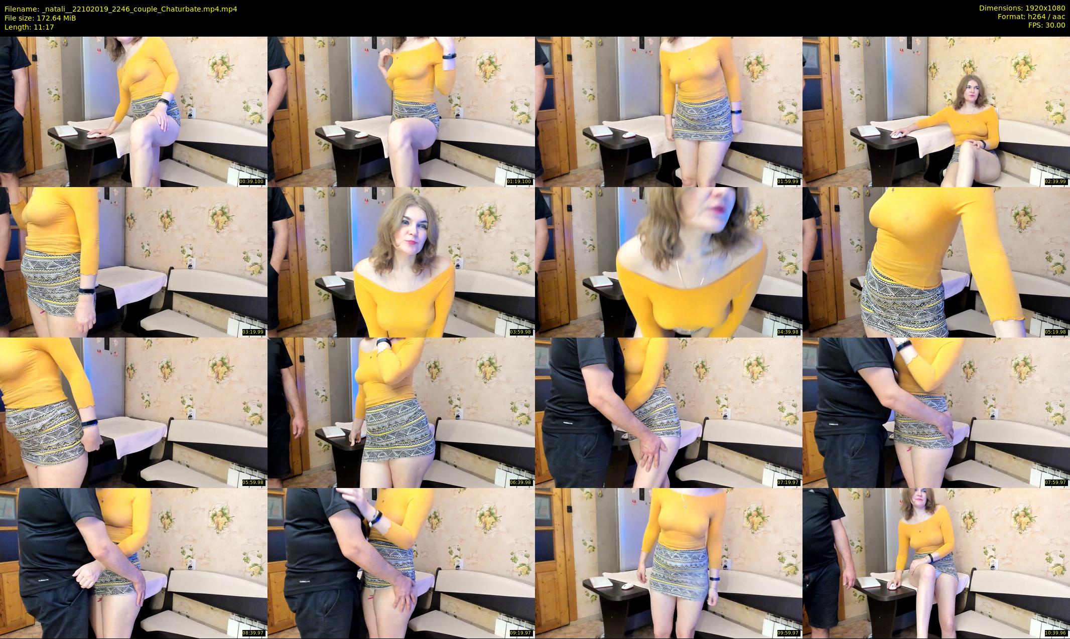 _natali_ — 12 minute Chaturbate female cam show recording, 1080p, Oct 22, 2019