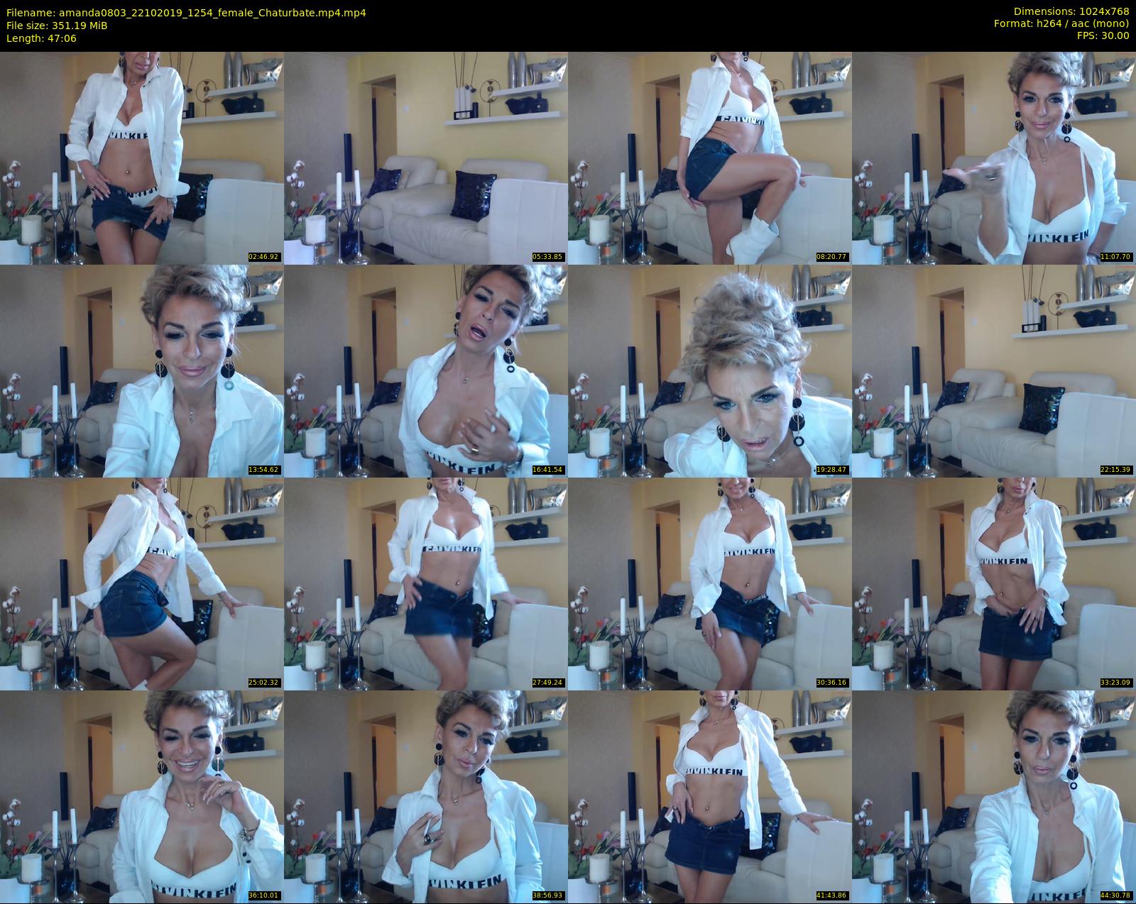 amanda0803 — 48 minute Chaturbate female cam show recording, 720p, Oct 22, 2019