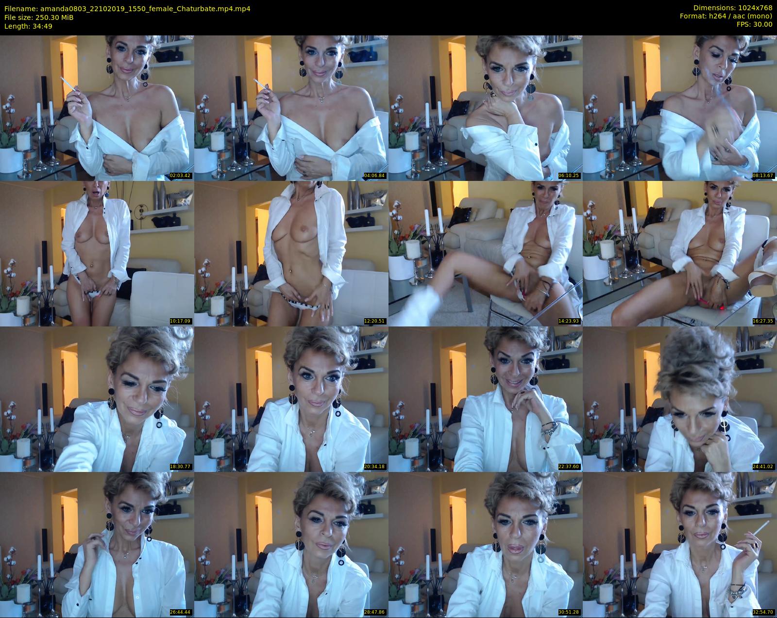 amanda0803 — 35 minute Chaturbate female cam show recording, 720p, Oct 22, 2019