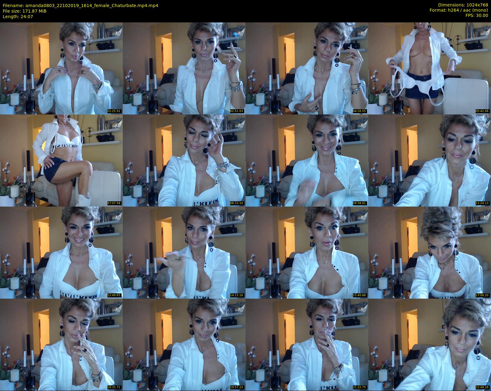 amanda0803 — 25 minute Chaturbate female cam show recording, 720p, Oct 22, 2019
