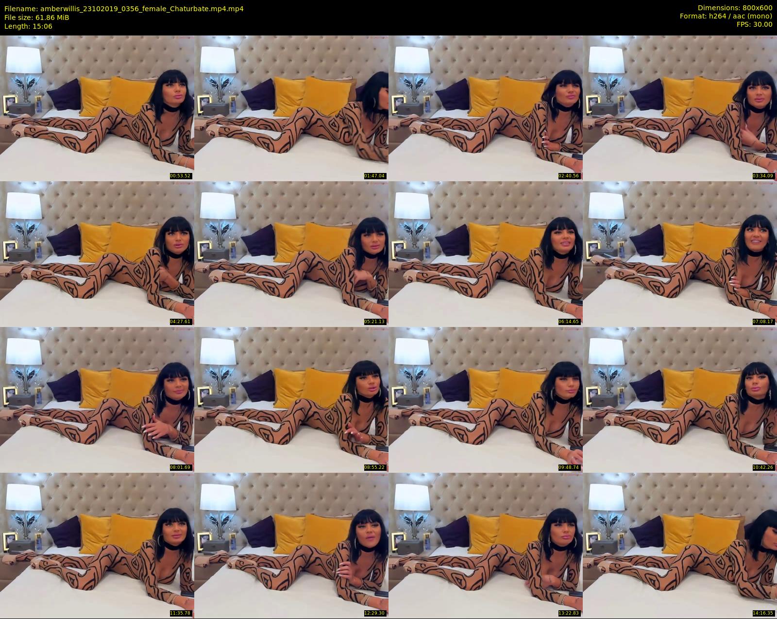 amberwillis — 16 minute Chaturbate female cam show recording, 480p, Oct 23, 2019