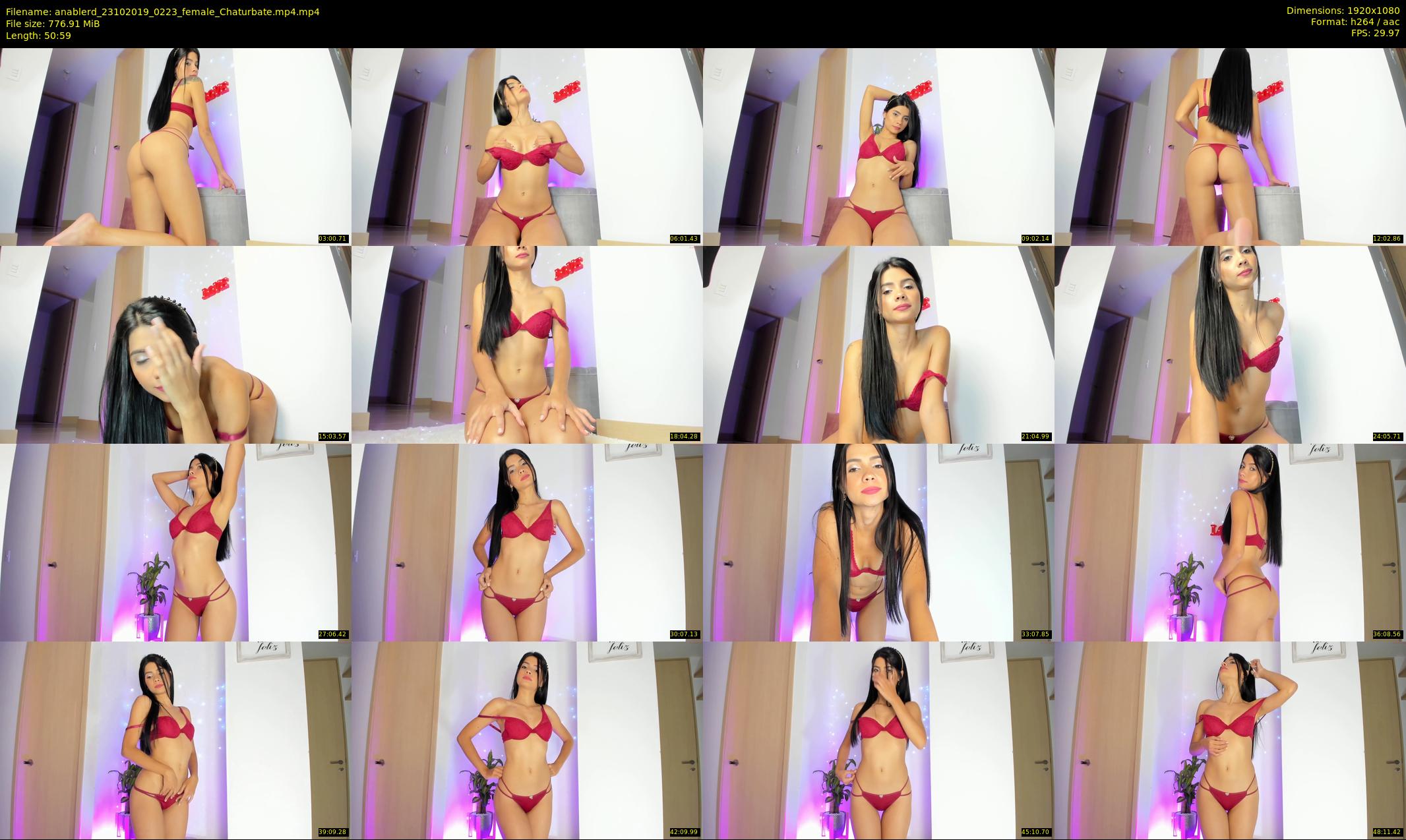 anablerd — 51 minute Chaturbate female cam show recording, 1080p, Oct 23, 2019