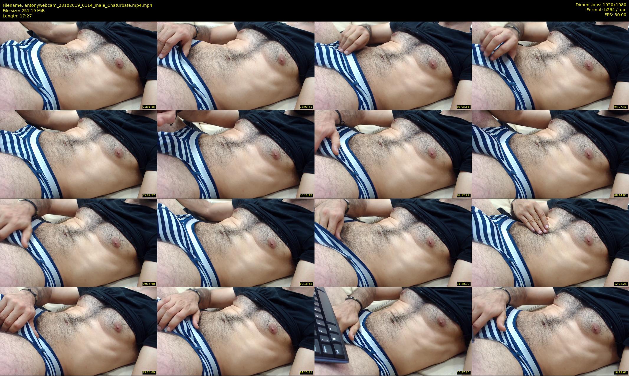 antonywebcam — 18 minute Chaturbate male cam show recording, 1080p, Oct 23, 2019