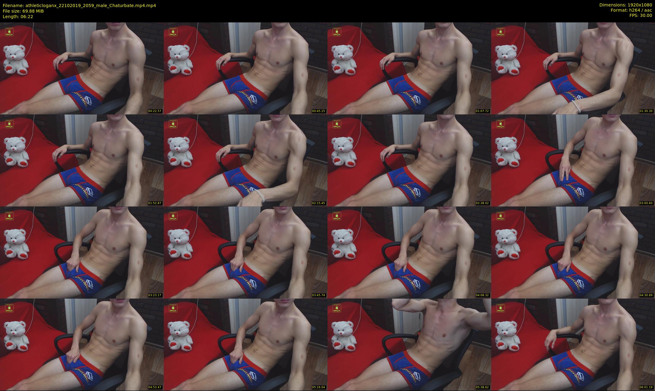 athleticloganx — 7 minute Chaturbate male cam show recording, 1080p, Oct 22, 2019