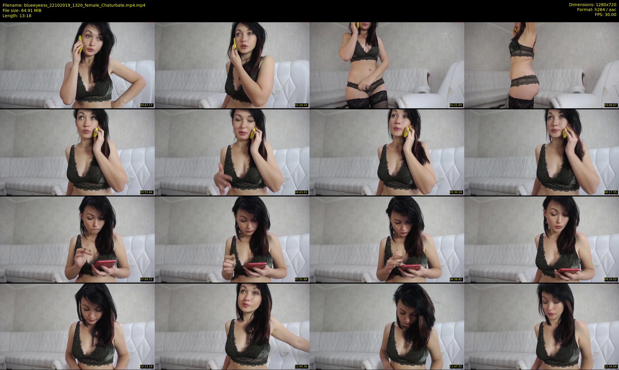 blueeyeess — 14 minute Chaturbate female cam show recording, 720p, Oct 22, 2019
