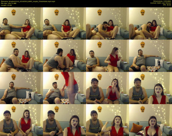 briadominick — 20 minute Chaturbate couple cam show recording, 720p, Oct 22, 2019