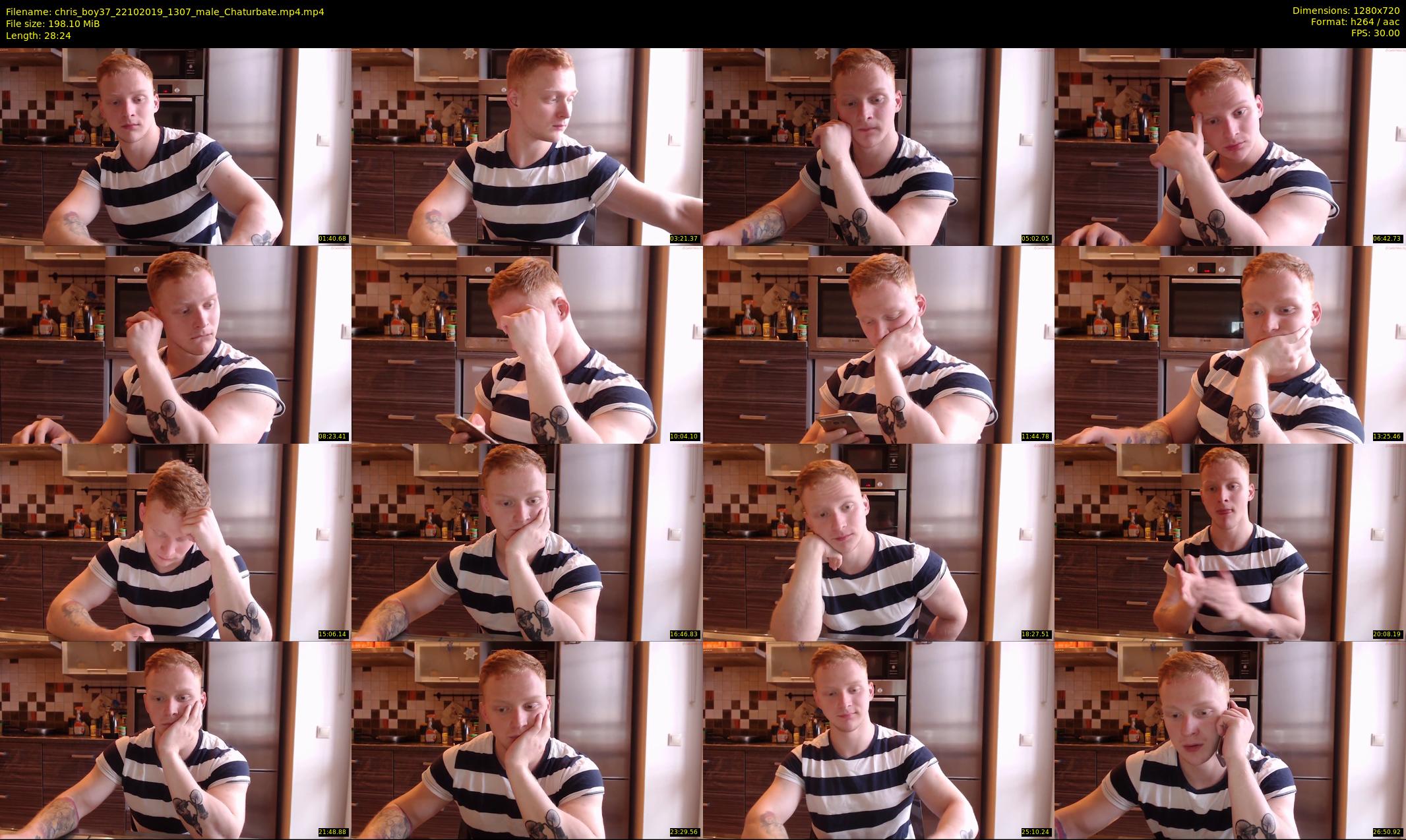 chris_boy37 — 29 minute Chaturbate male cam show recording, 720p, Oct 22, 2019