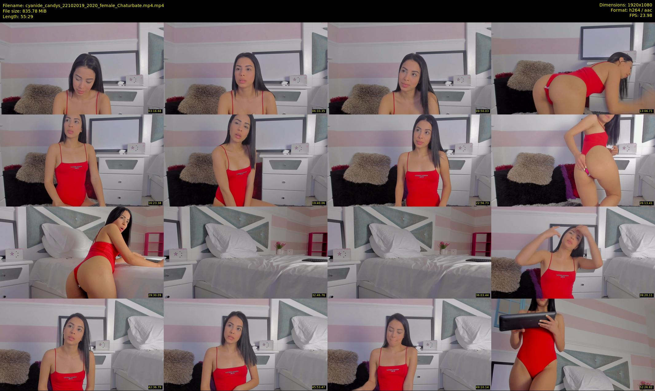 cyanide_candys — 56 minute Chaturbate female cam show recording, 1080p, Oct 22, 2019
