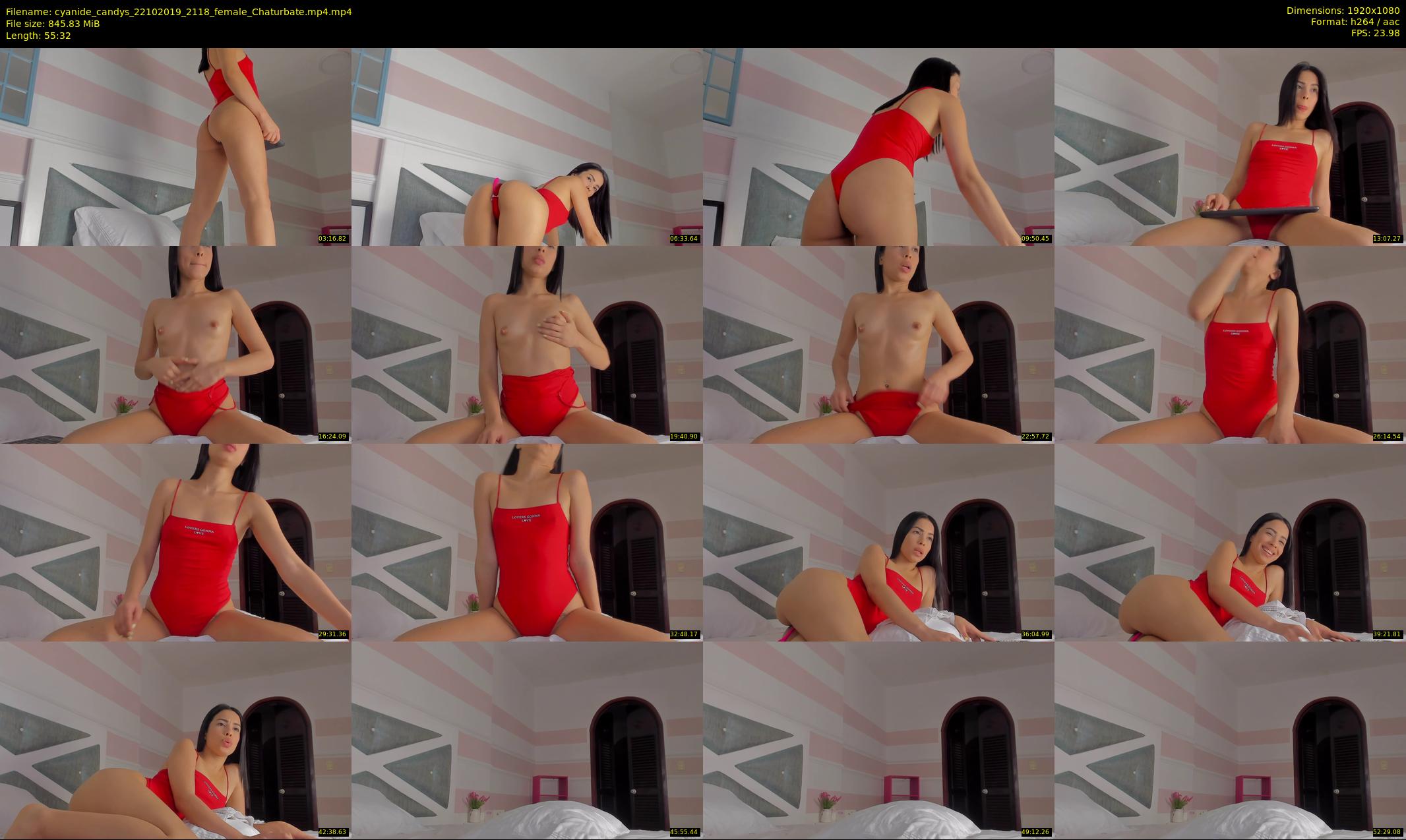 cyanide_candys — 56 minute Chaturbate female cam show recording, 1080p, Oct 22, 2019