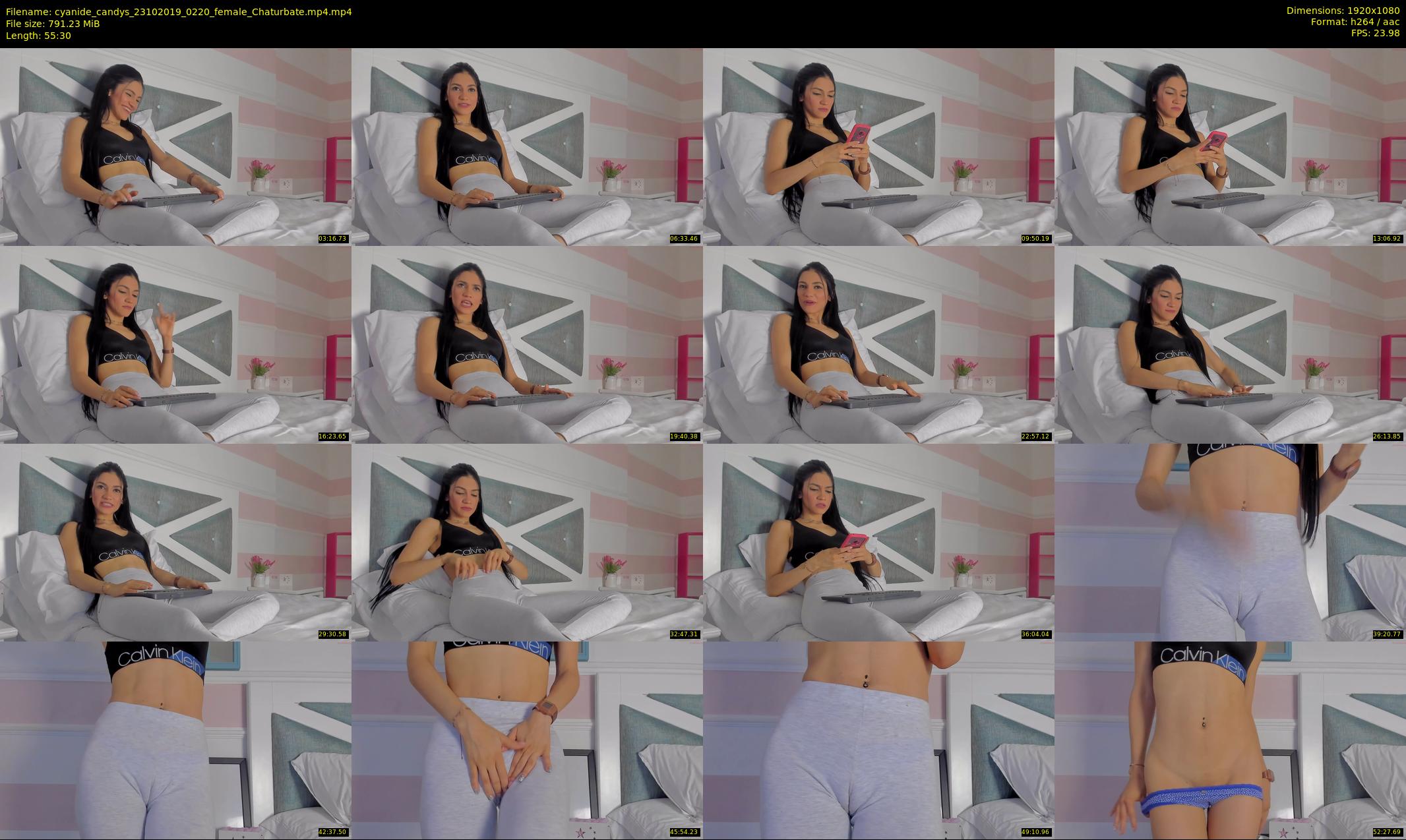 cyanide_candys — 56 minute Chaturbate female cam show recording, 1080p, Oct 23, 2019