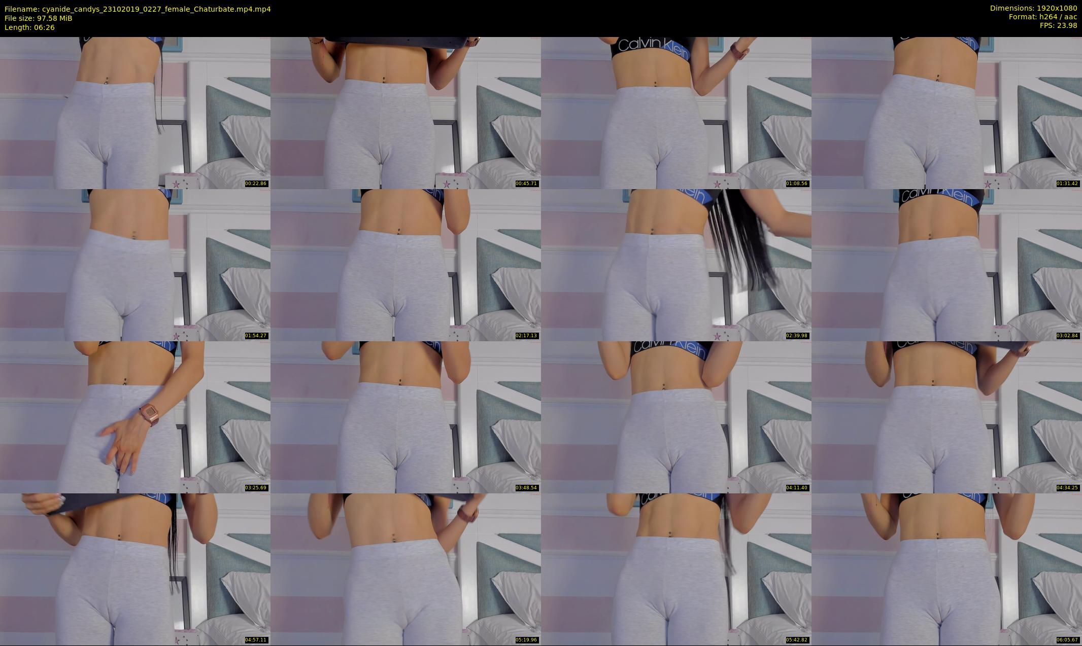 cyanide_candys — 7 minute Chaturbate female cam show recording, 1080p, Oct 23, 2019