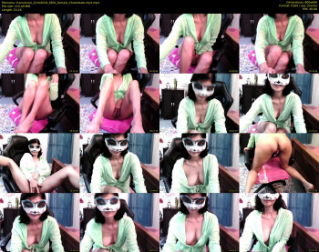 francelune — 24 minute Chaturbate female cam show recording, 480p, Oct 22, 2019