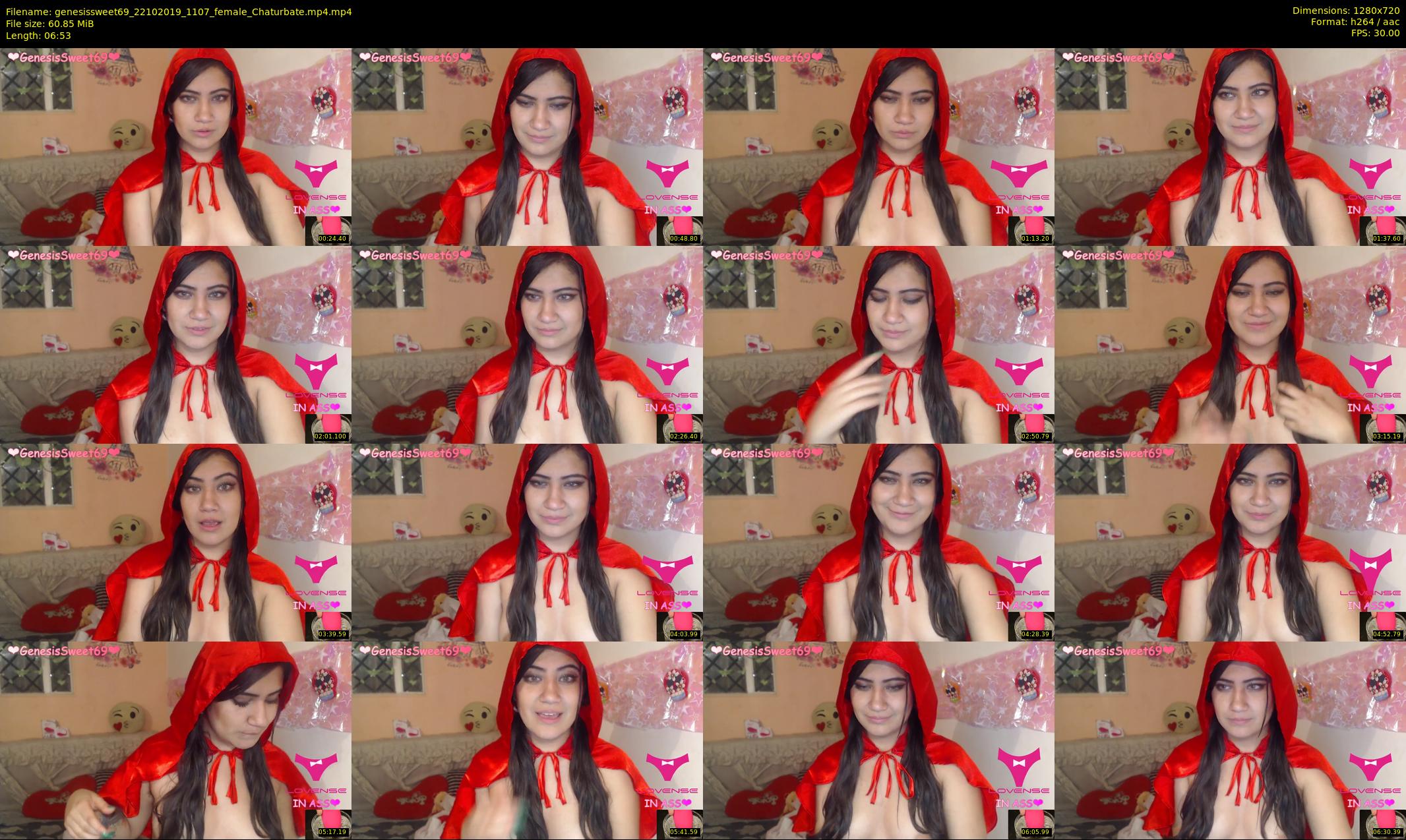 genesissweet69 — 7 minute Chaturbate couple cam show recording, 720p, Oct 22, 2019