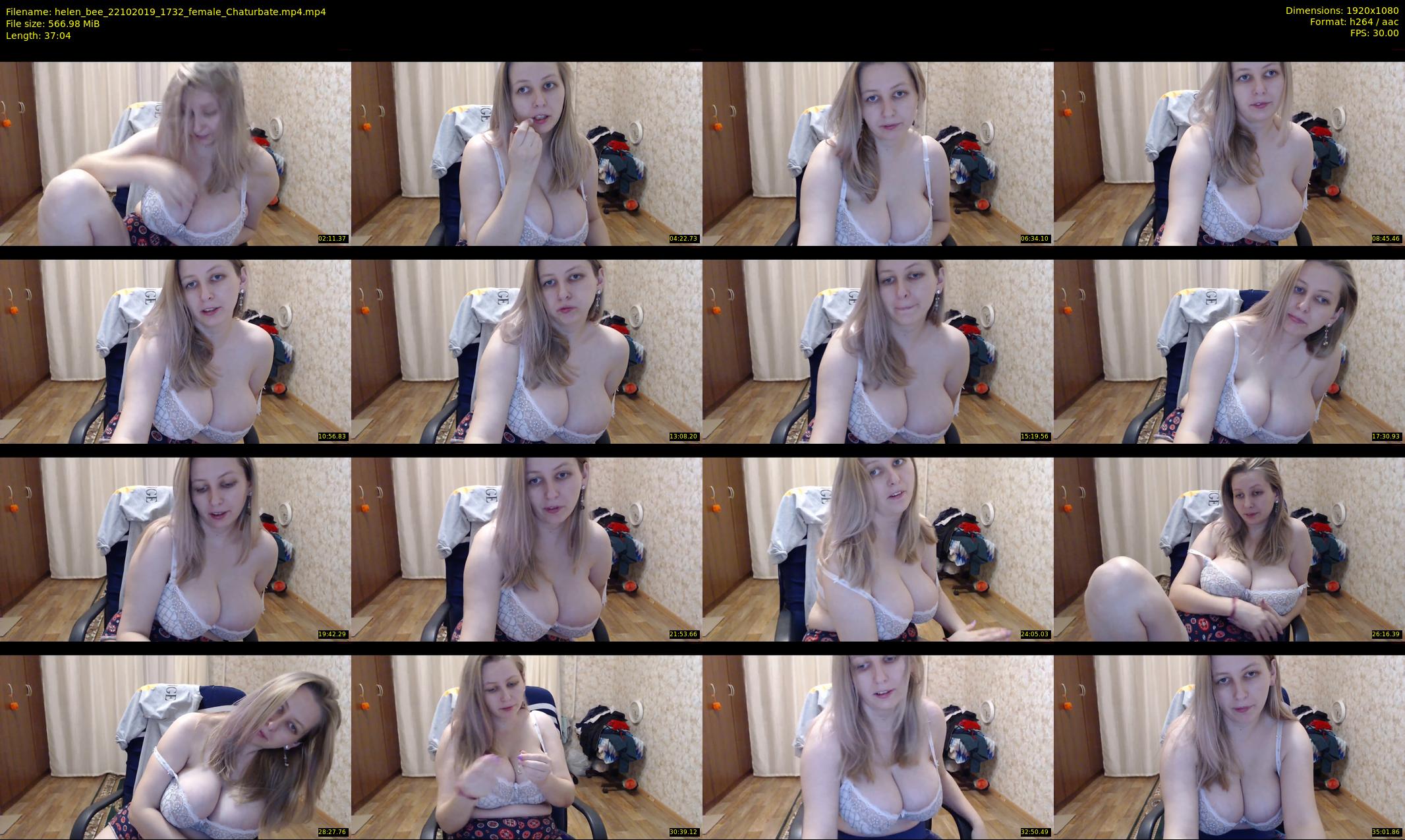 helen_bee — 38 minute Chaturbate female cam show recording, 1080p, Oct 22, 2019