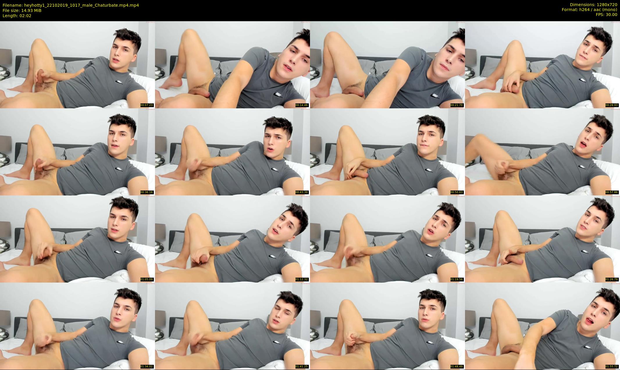 heyhotty1 — 3 minute Chaturbate male cam show recording, 720p, Oct 22, 2019