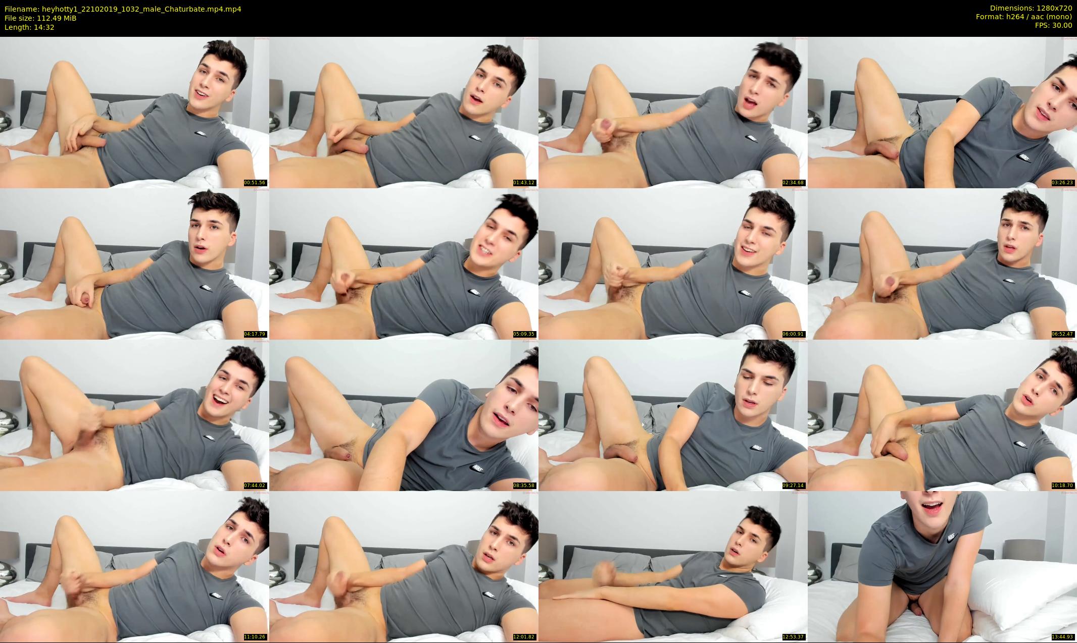 heyhotty1 — 15 minute Chaturbate male cam show recording, 720p, Oct 22, 2019