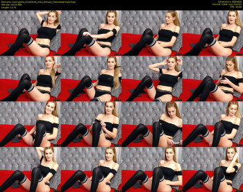 hornygirllx — 14 minute Chaturbate female cam show recording, 480p, Oct 22, 2019