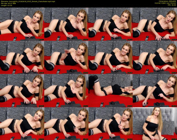 hornygirllx — 15 minute Chaturbate female cam show recording, 480p, Oct 23, 2019