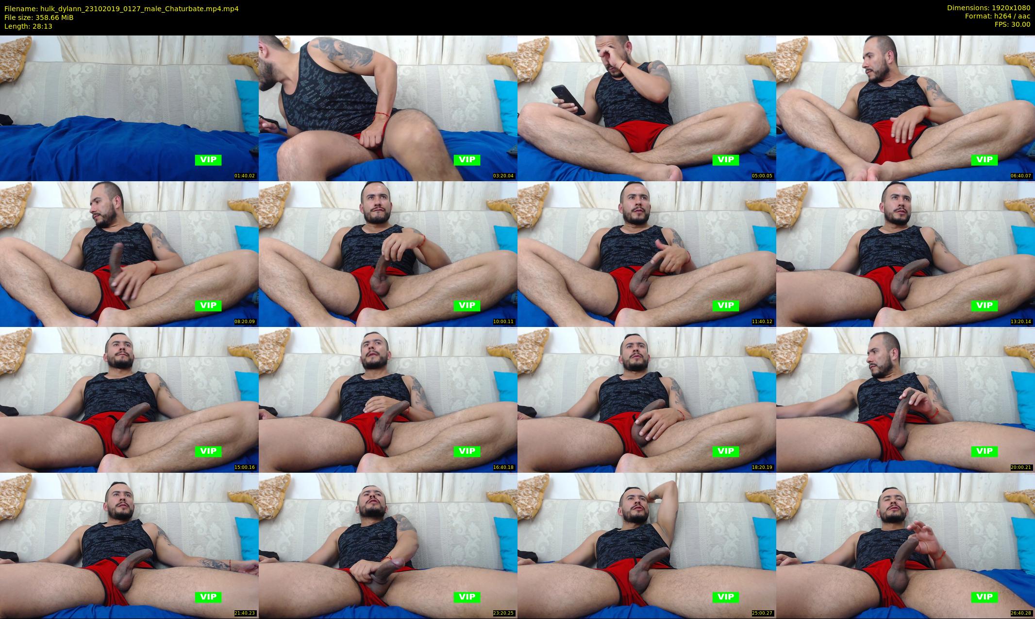 hulk_dylann — 29 minute Chaturbate male cam show recording, 1080p, Oct 23, 2019
