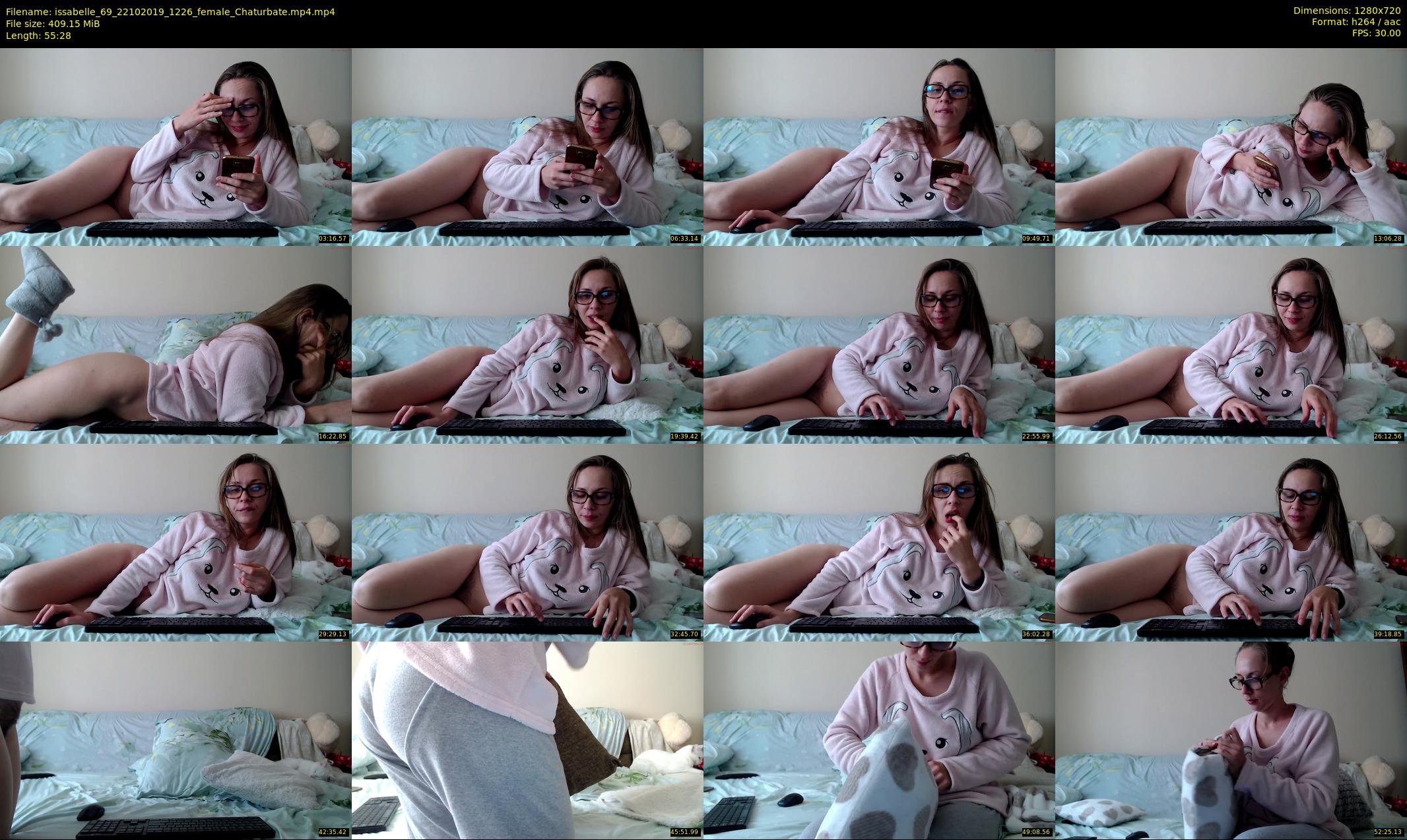issabelle_69 — 56 minute Chaturbate couple cam show recording, 720p, Oct 22, 2019